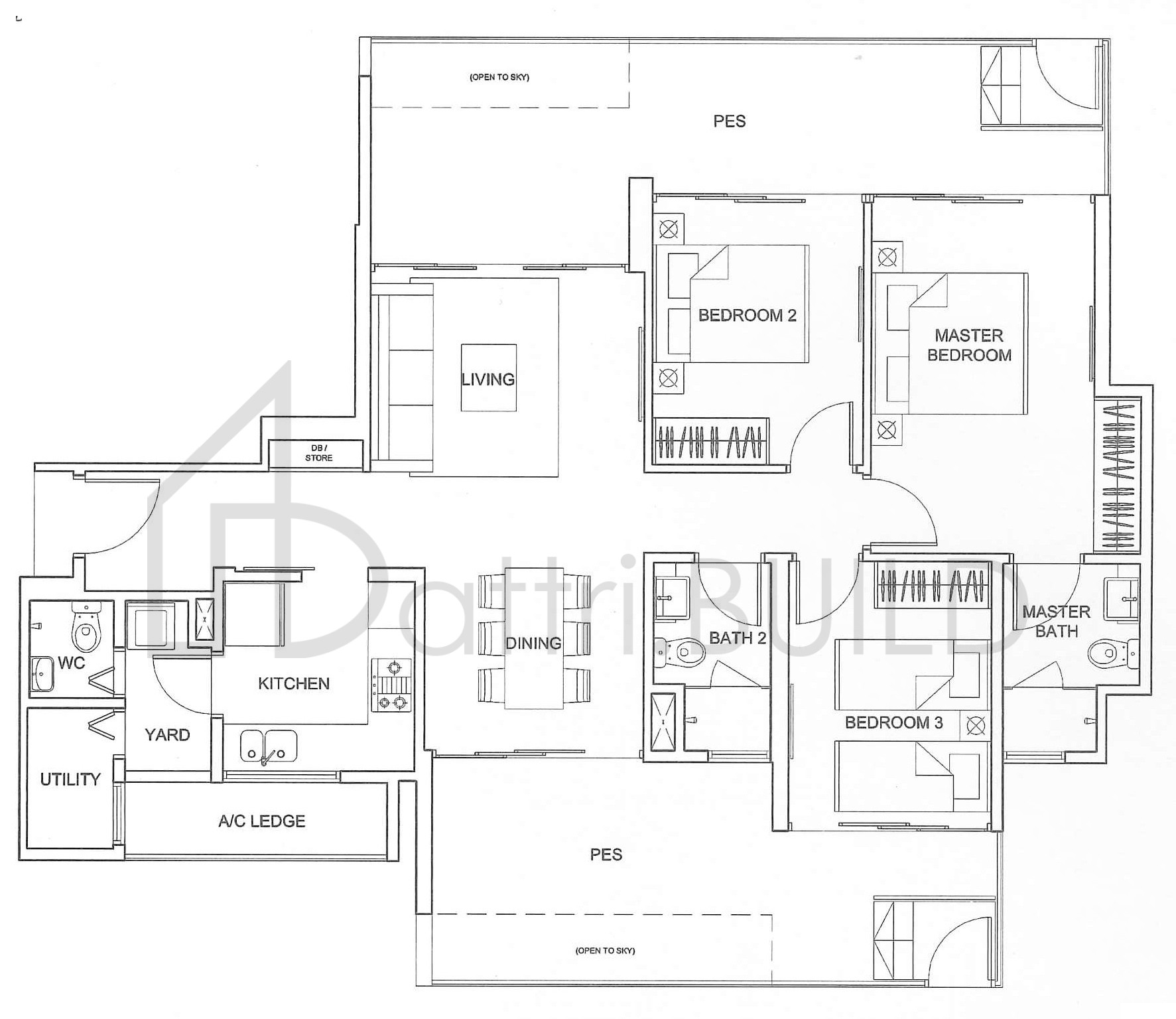 SEA ESTA C6-G floorplan (watermarked)