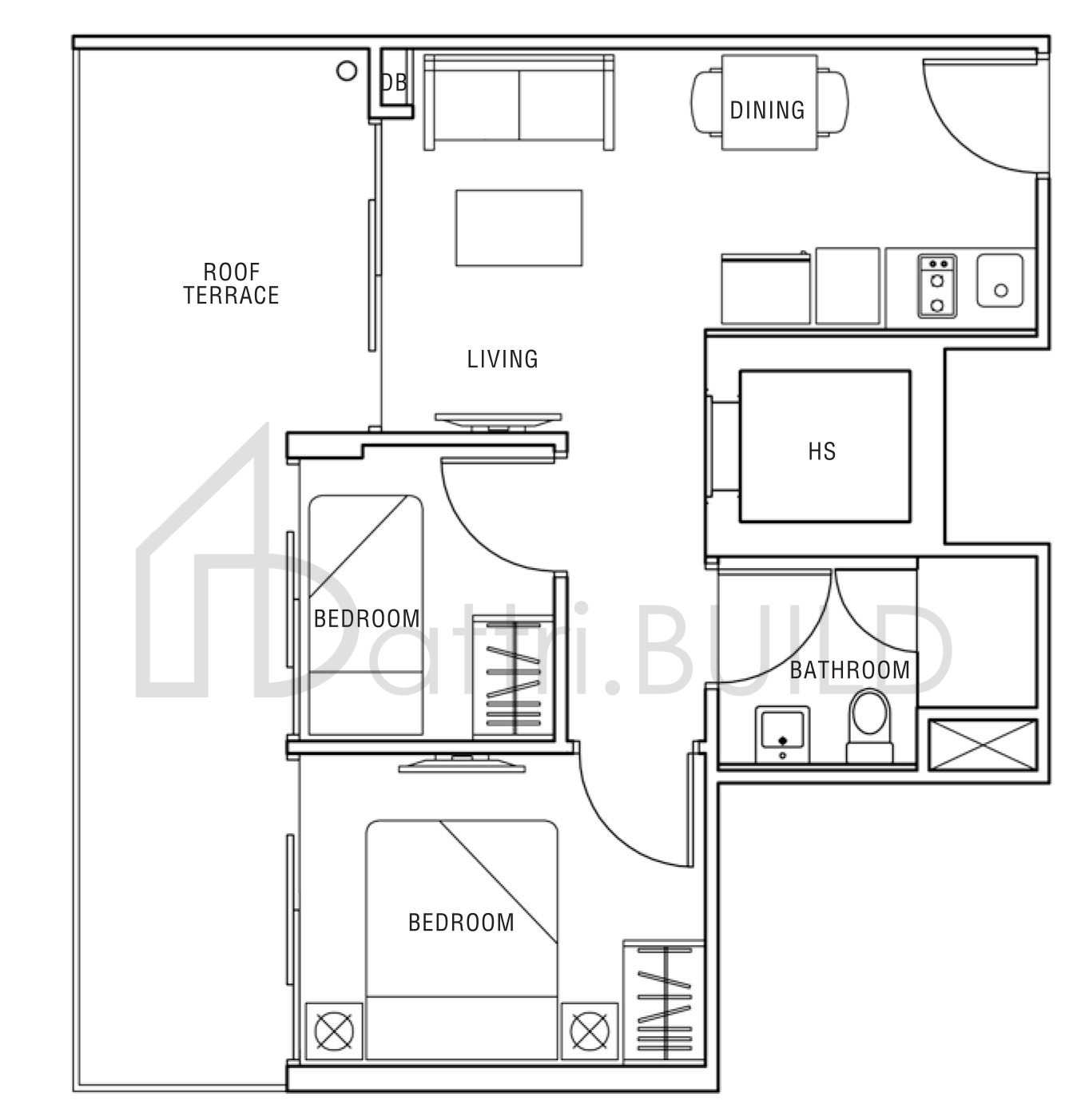 MELOSA B4-R floorplan (watermarked)