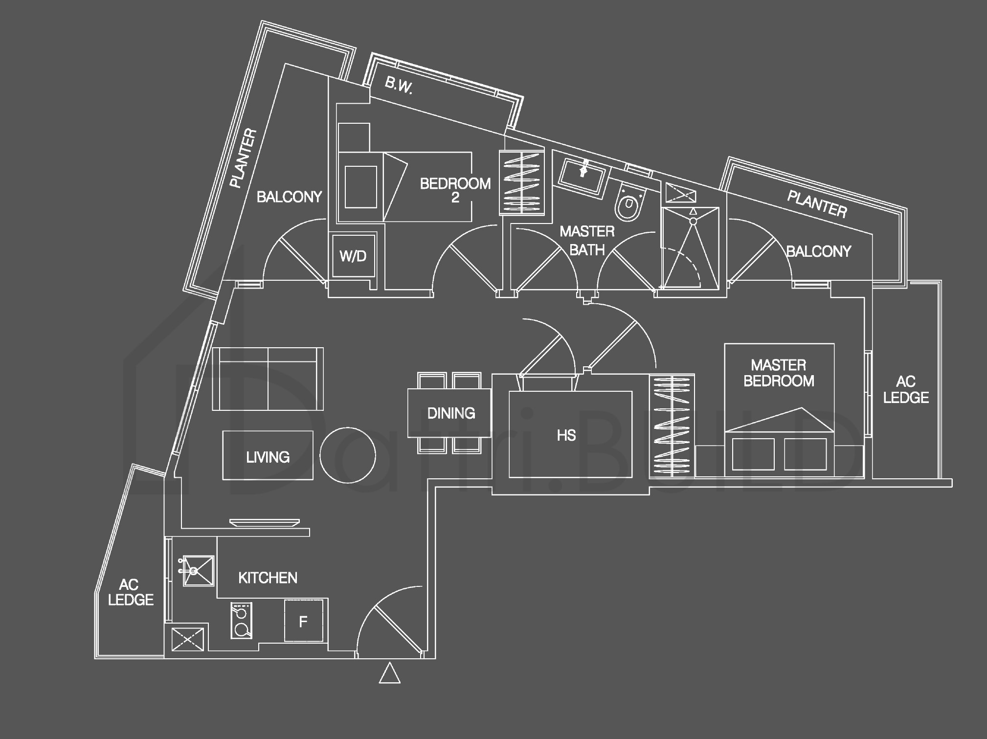 16 @ AMBER A floorplan (watermarked)