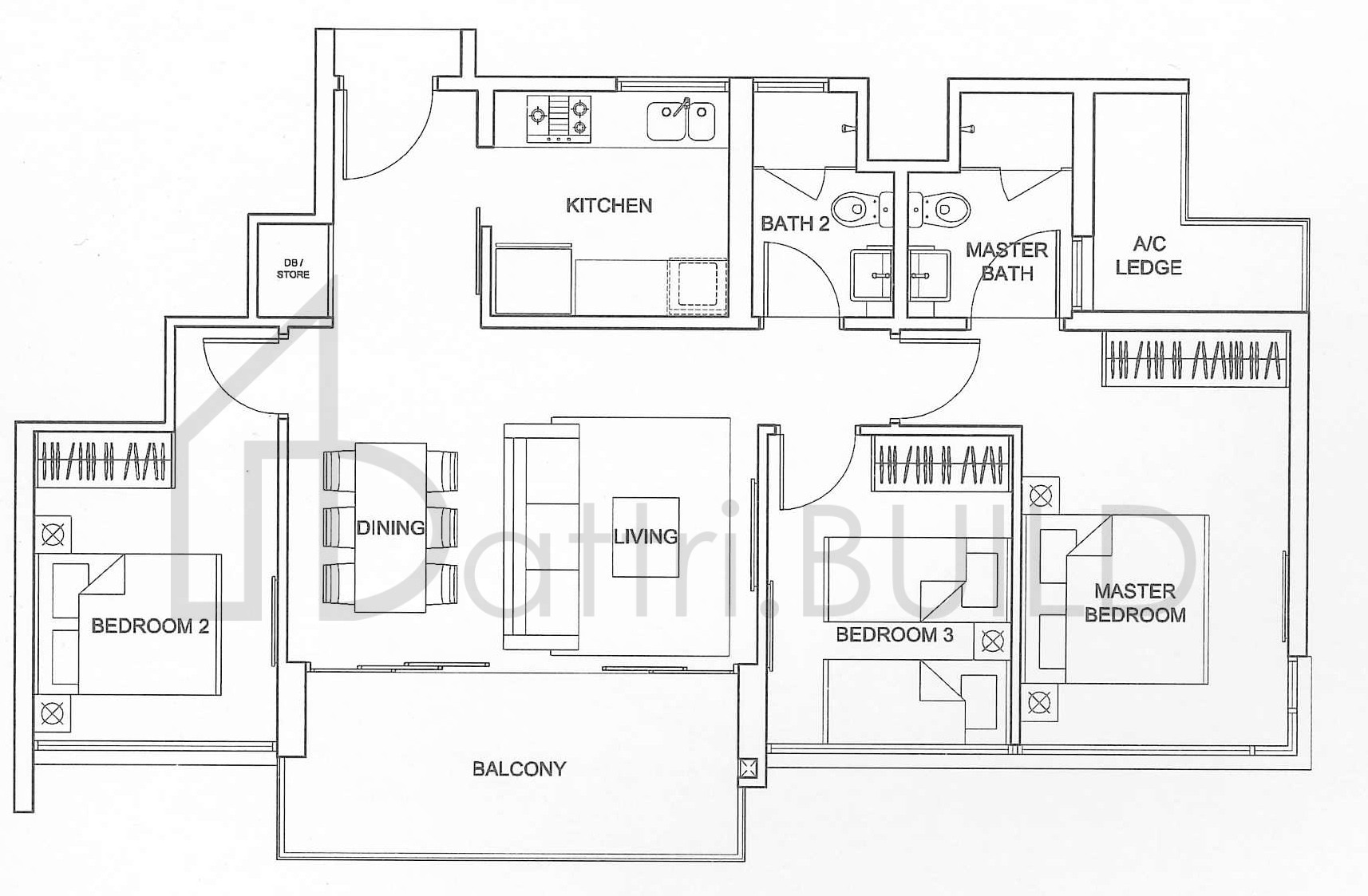 SEA ESTA C3 floorplan (watermarked)