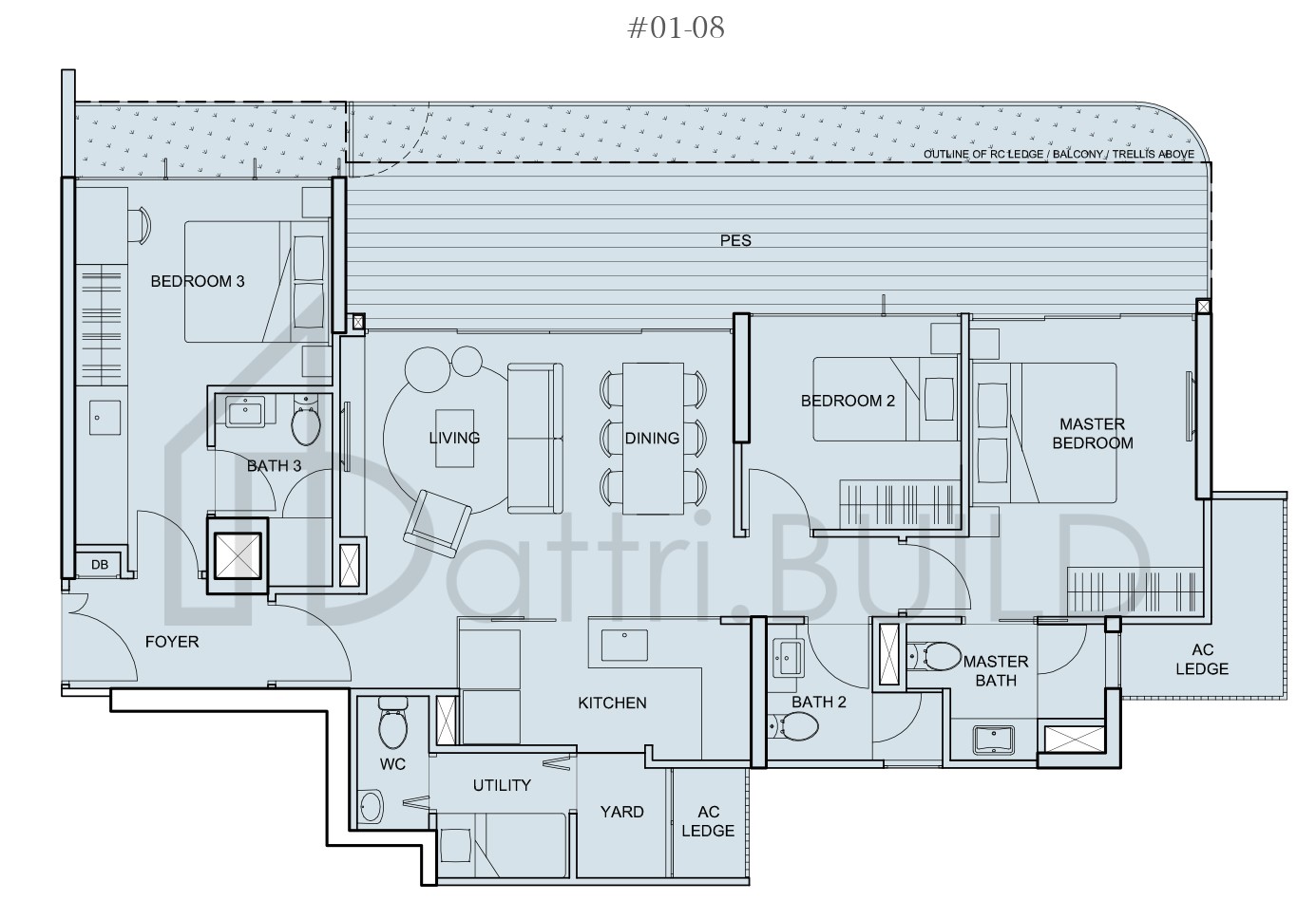 THE TEMBUSU C(DK1)(p) floorplan (watermarked)