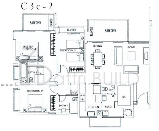 RIVERGATE C3c-2 floorplan (watermarked)
