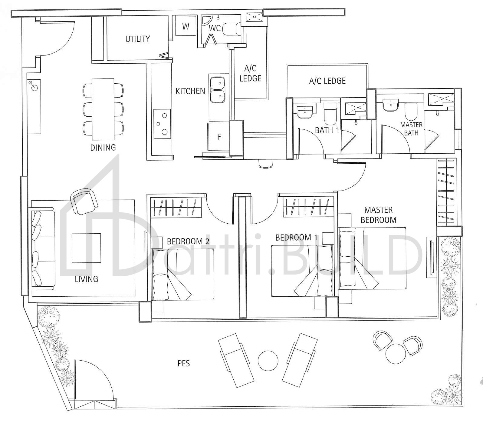 WATERBANK AT DAKOTA D4G floorplan (watermarked)