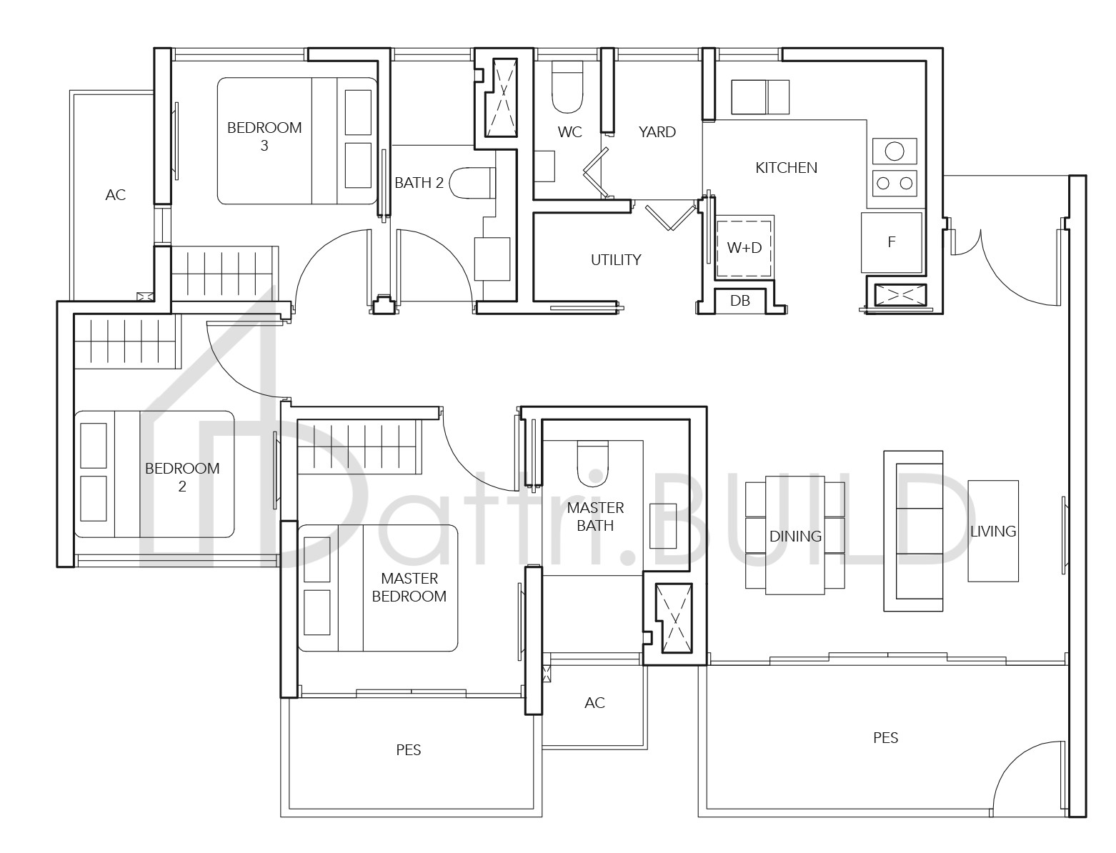 THE JOVELL (3Y)b1 floorplan (watermarked)
