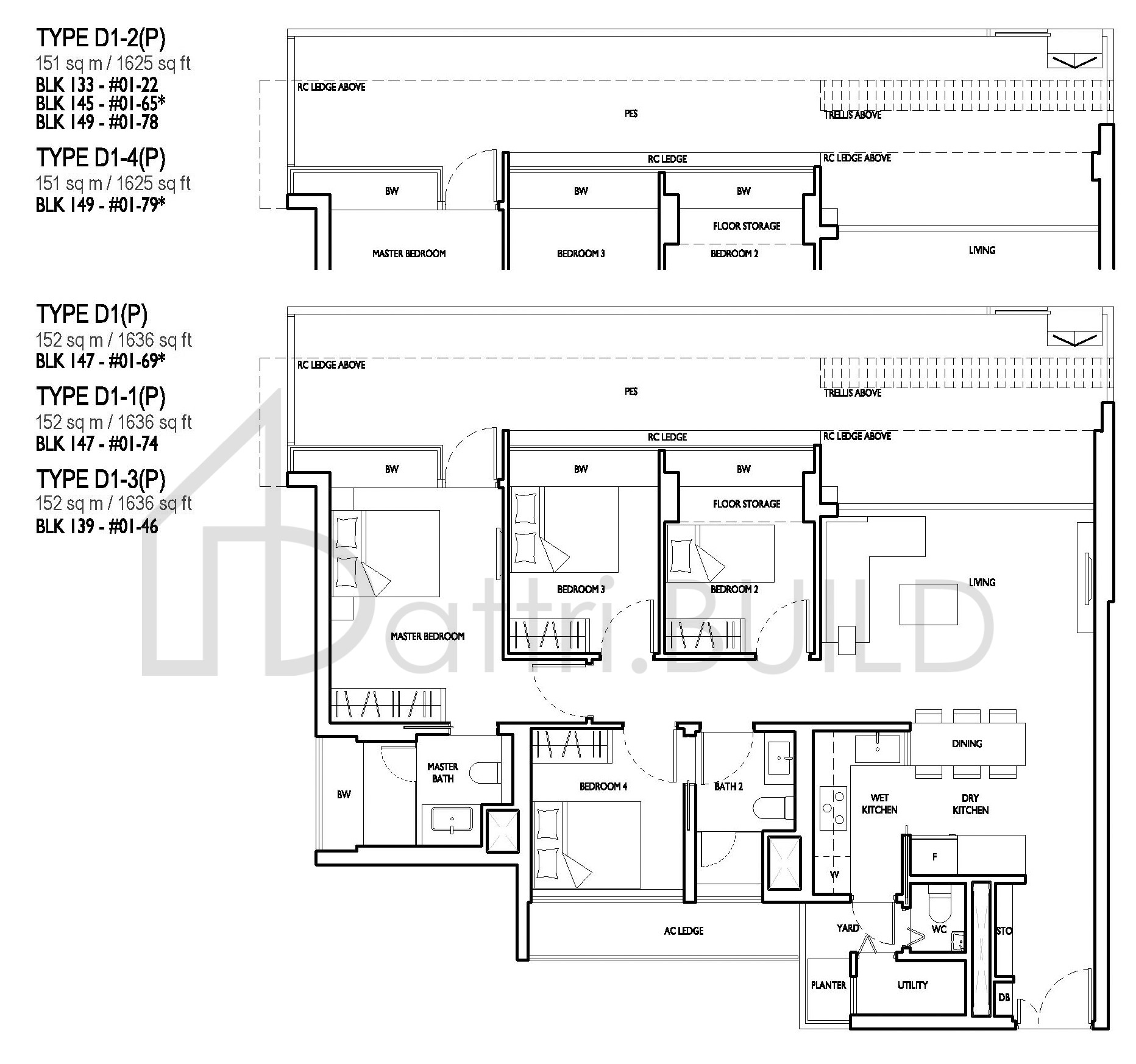 D'NEST D1-2(P),D1-4(P) floorplan (watermarked)