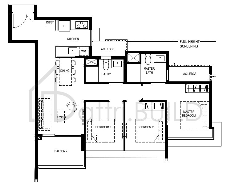NORMANTON PARK 3BR-CcR floorplan (watermarked)