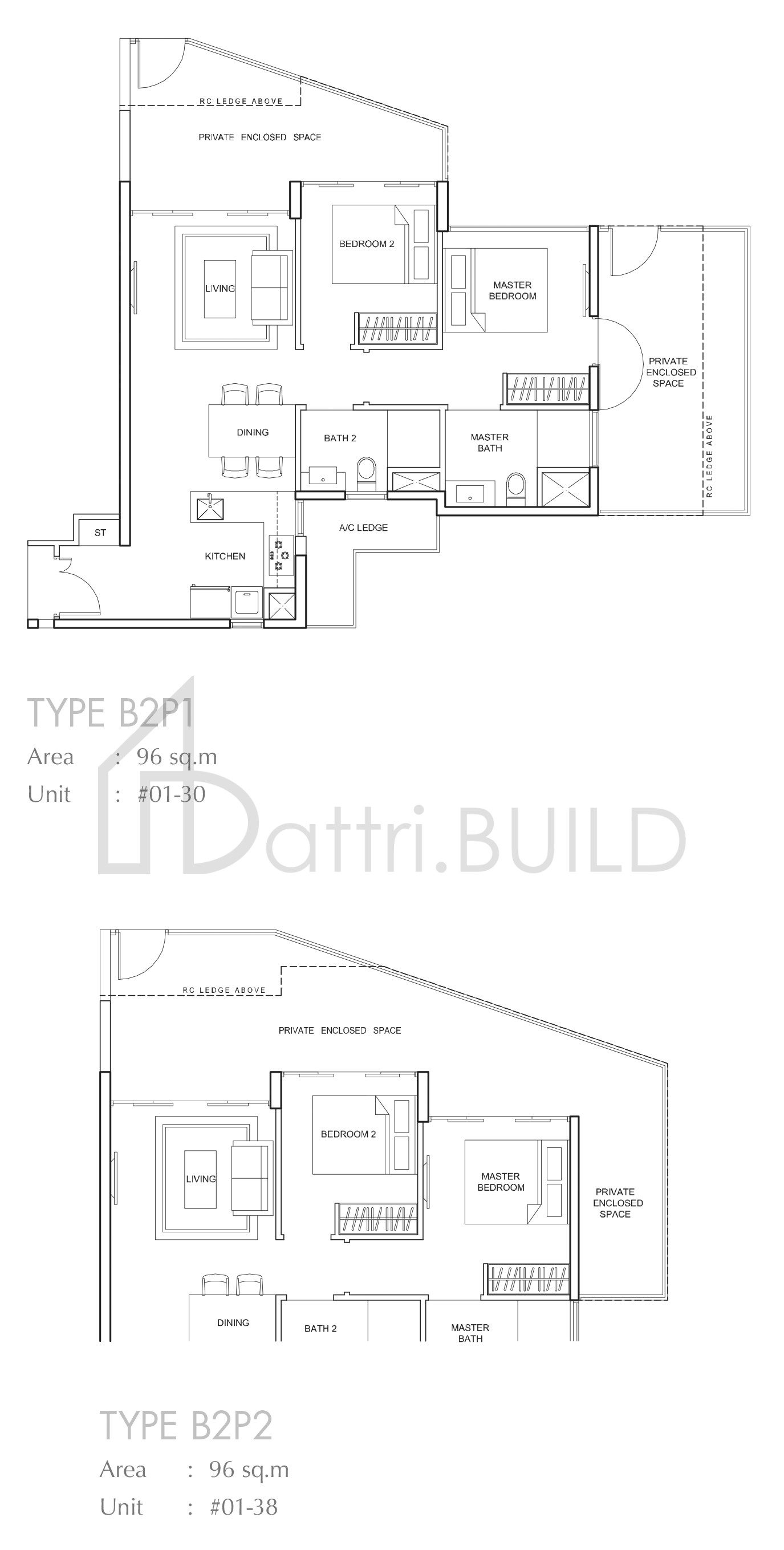 PARC CENTROS B2P2 floorplan (watermarked)
