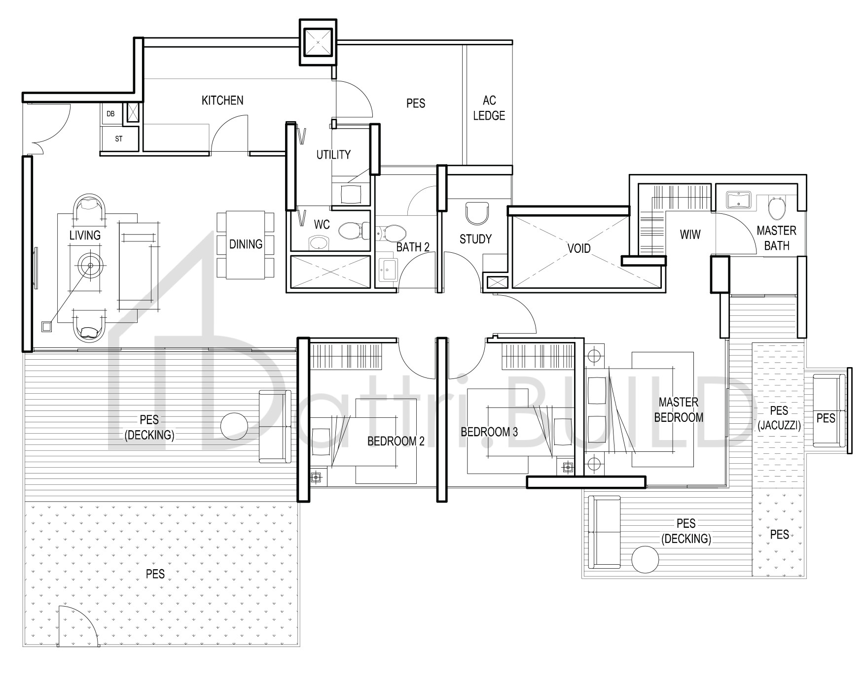 FORESQUE RESIDENCES C17 floorplan (watermarked)