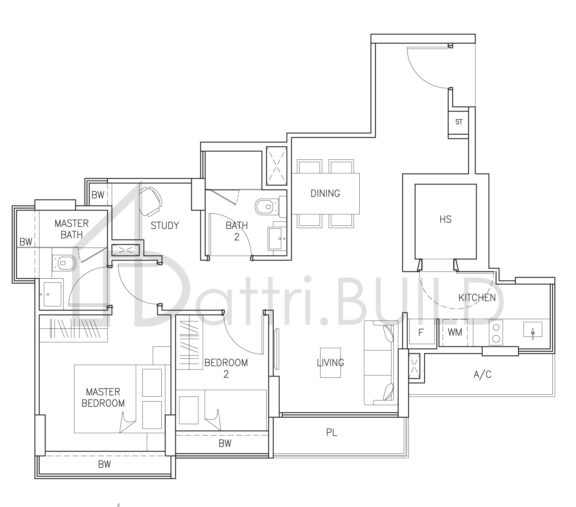RIVERBAY B2s floorplan (watermarked)