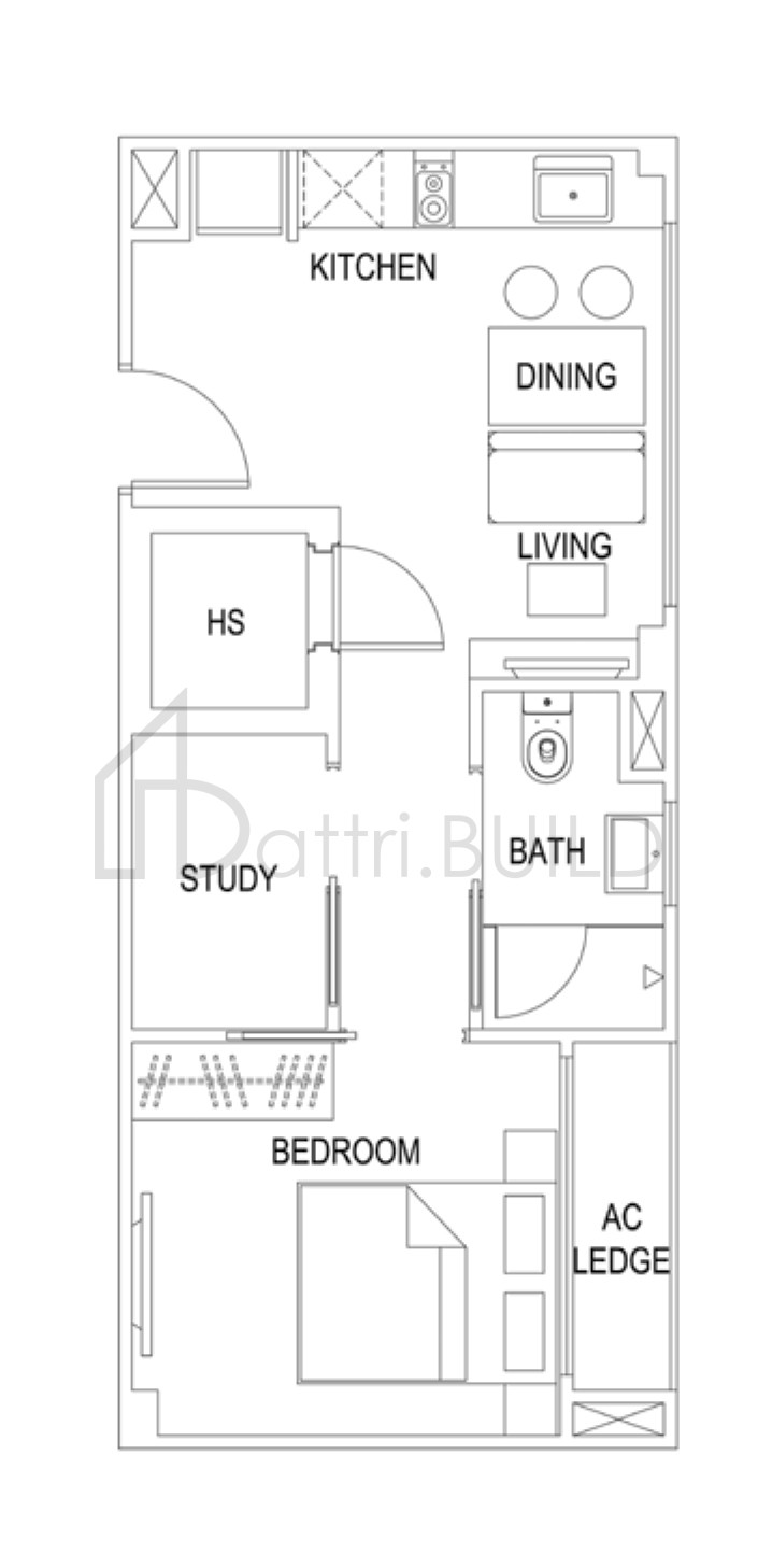 SHIRO A1 floorplan (watermarked)