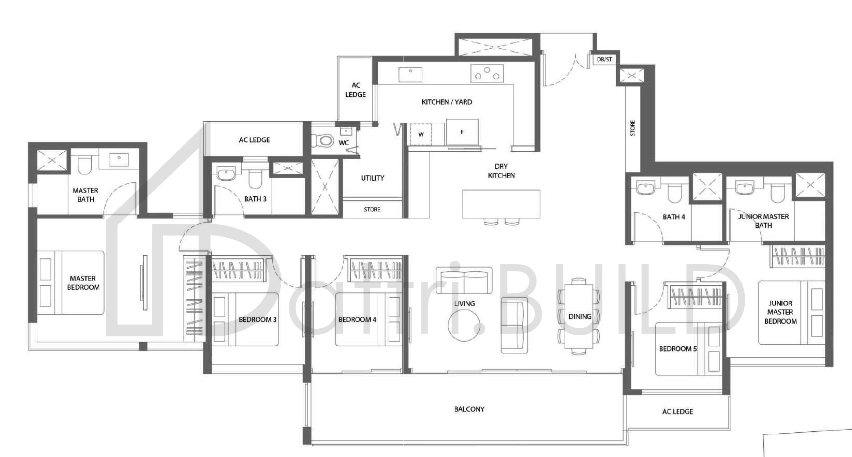 TWIN VEW PH5 floorplan (watermarked)