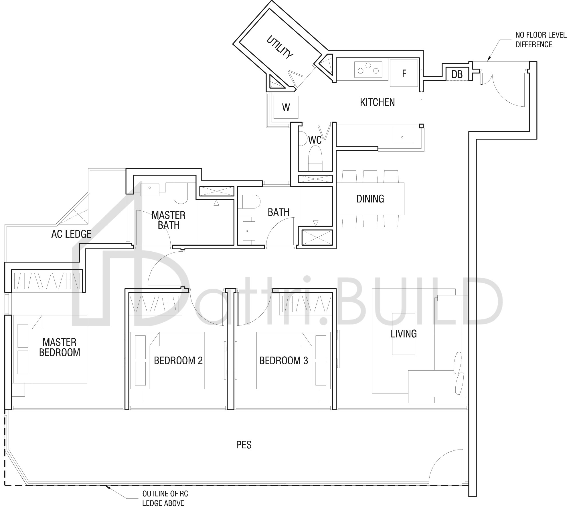 THOMSON THREE C4G floorplan (watermarked)