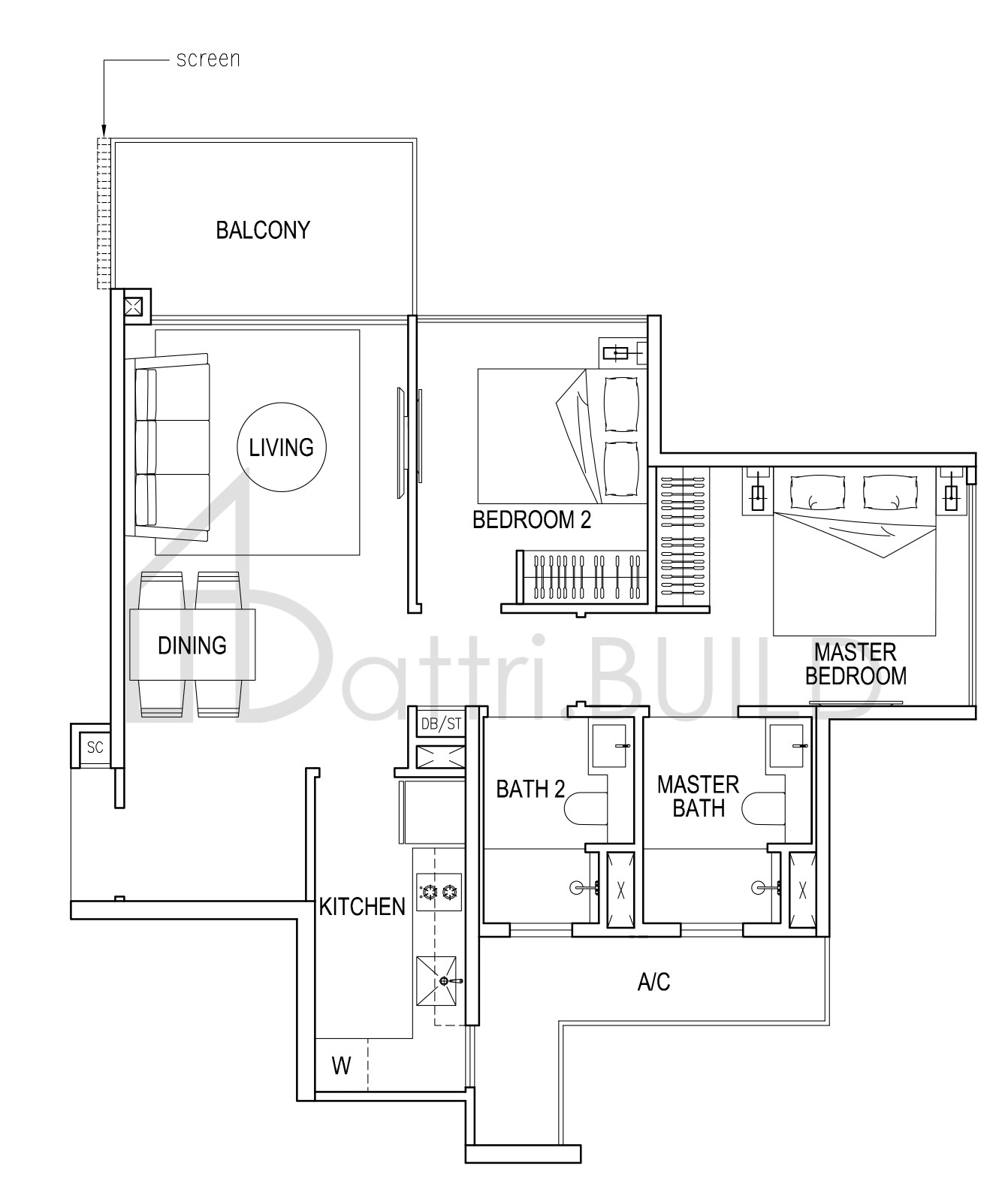 SIGNATURE AT YISHUN A2 floorplan (watermarked)