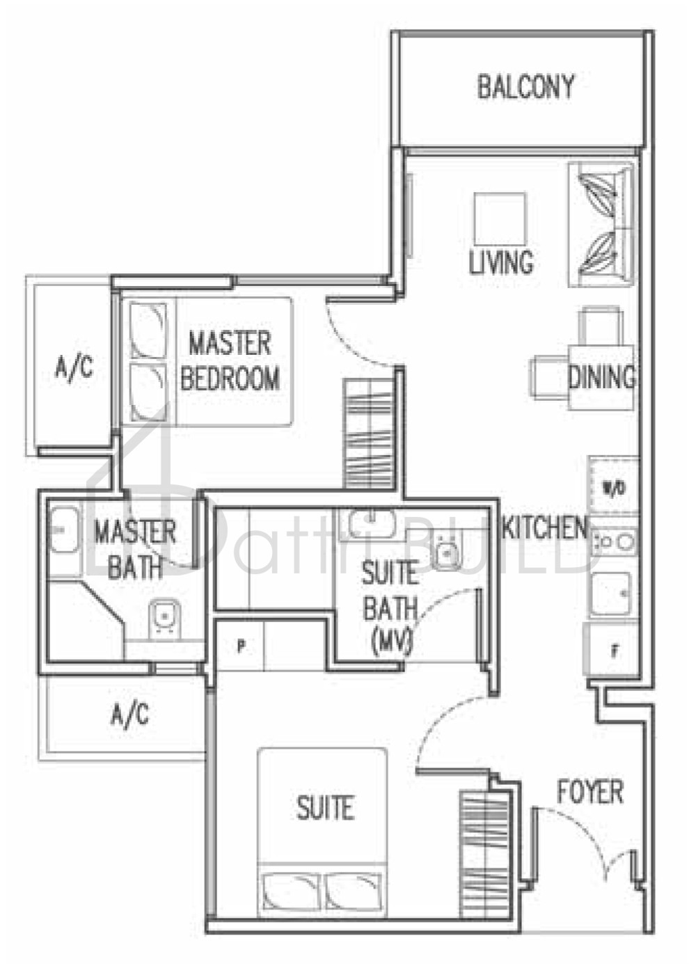 TRILIVE B3 floorplan (watermarked)