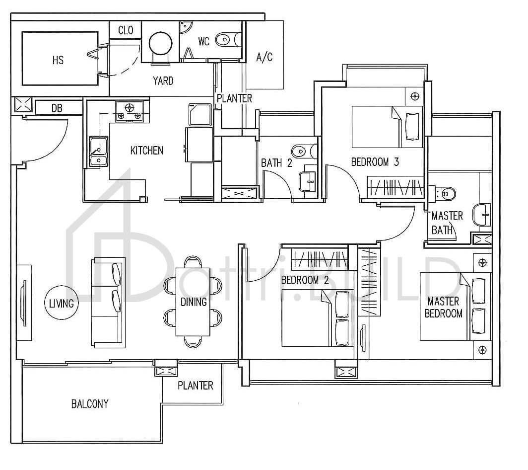 THE INFINITI B8 floorplan (watermarked)