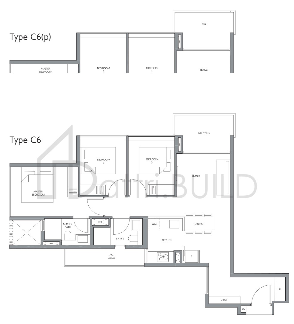 FOURTH AVENUE RESIDENCES C6 floorplan (watermarked)