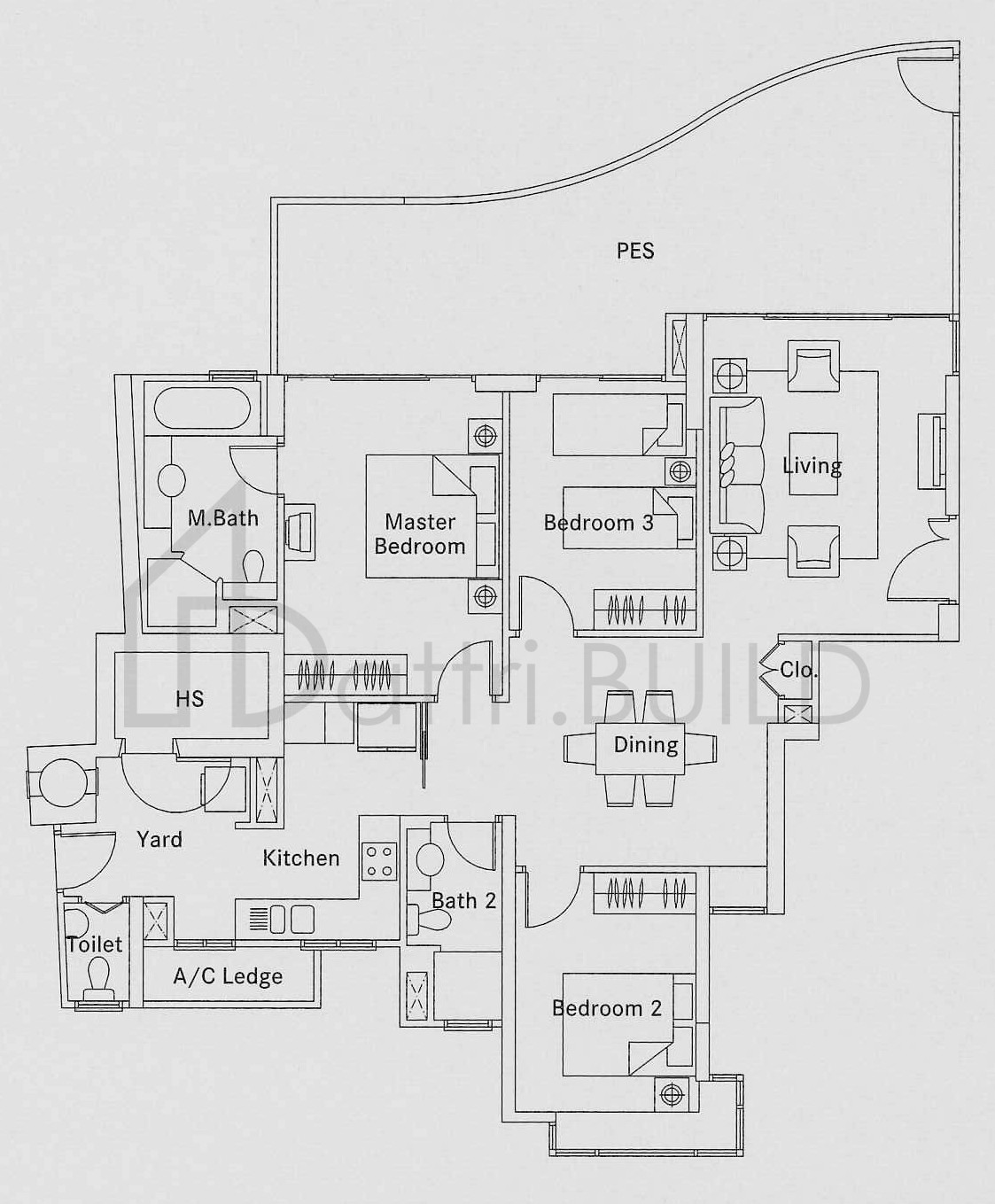 THE BELVEDERE B4g floorplan (watermarked)