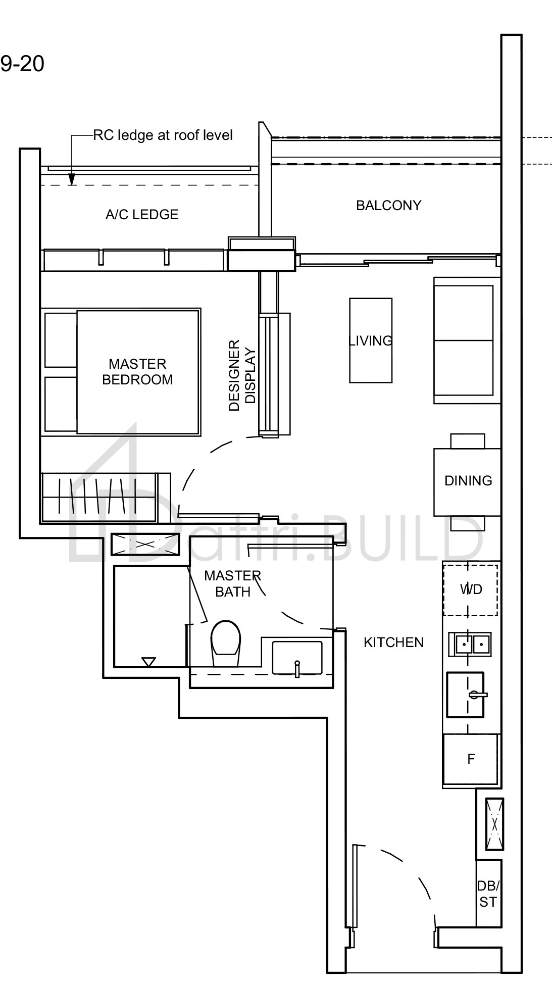 HAUS ON HANDY A1 floorplan (watermarked)