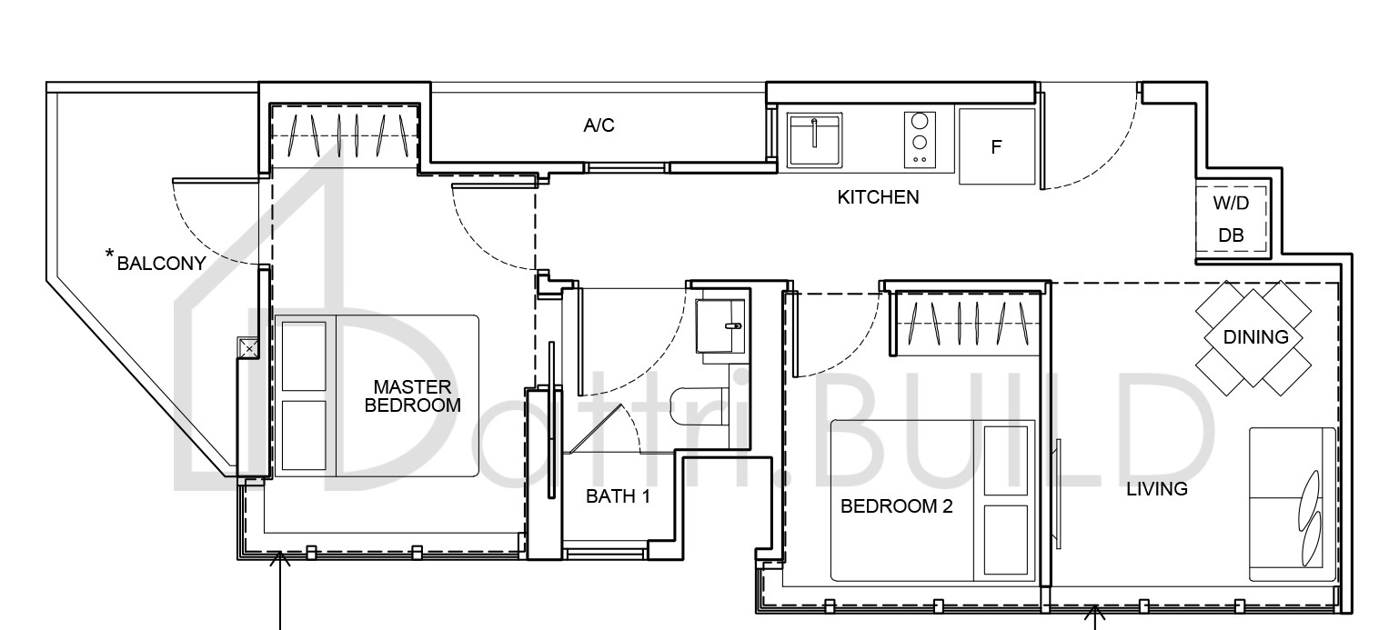 ARENA RESIDENCES A1 floorplan (watermarked)