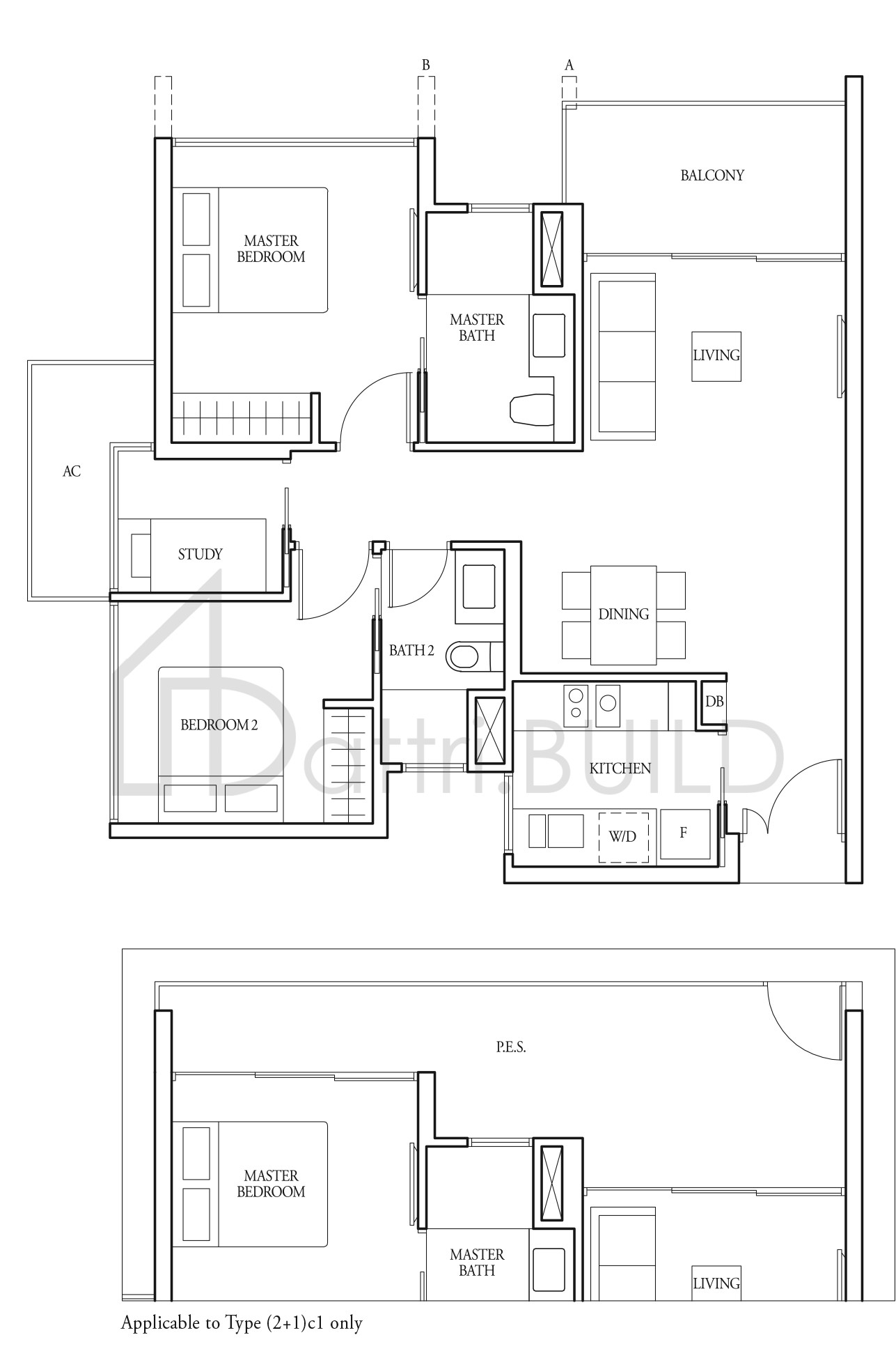 BARTLEY RIDGE (2+1)c1 floorplan (watermarked)