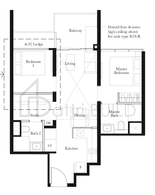 THE GARDEN RESIDENCES B2S floorplan (watermarked)