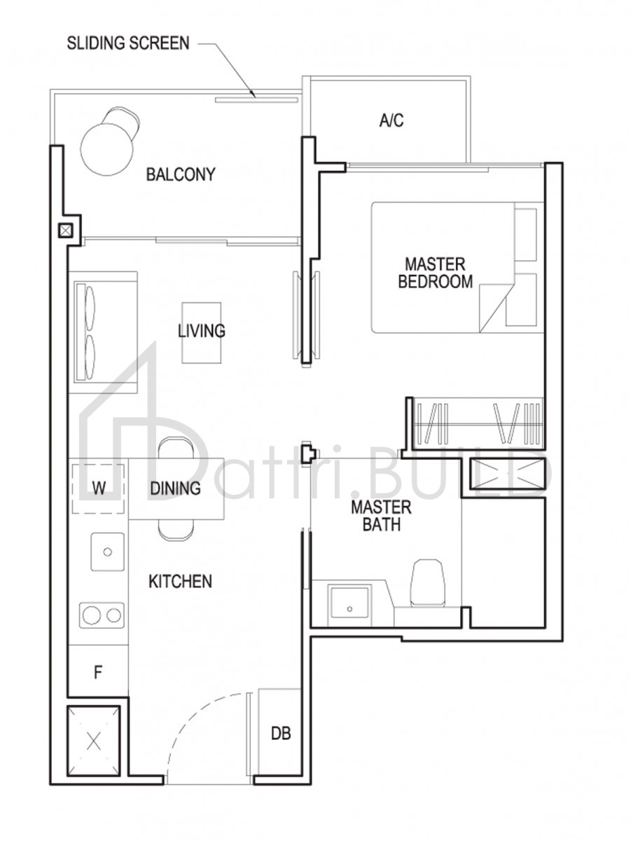 GRANDEUR PARK RESIDENCES 1b2 floorplan (watermarked)