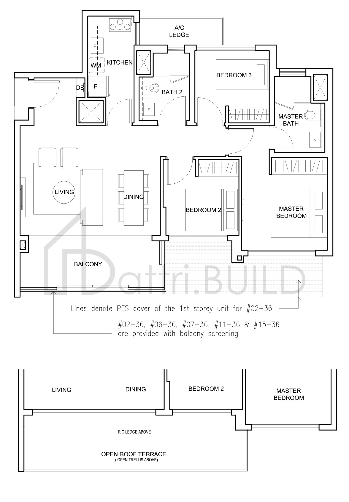 JEWEL @ BUANGKOK C1(T) floorplan (watermarked)