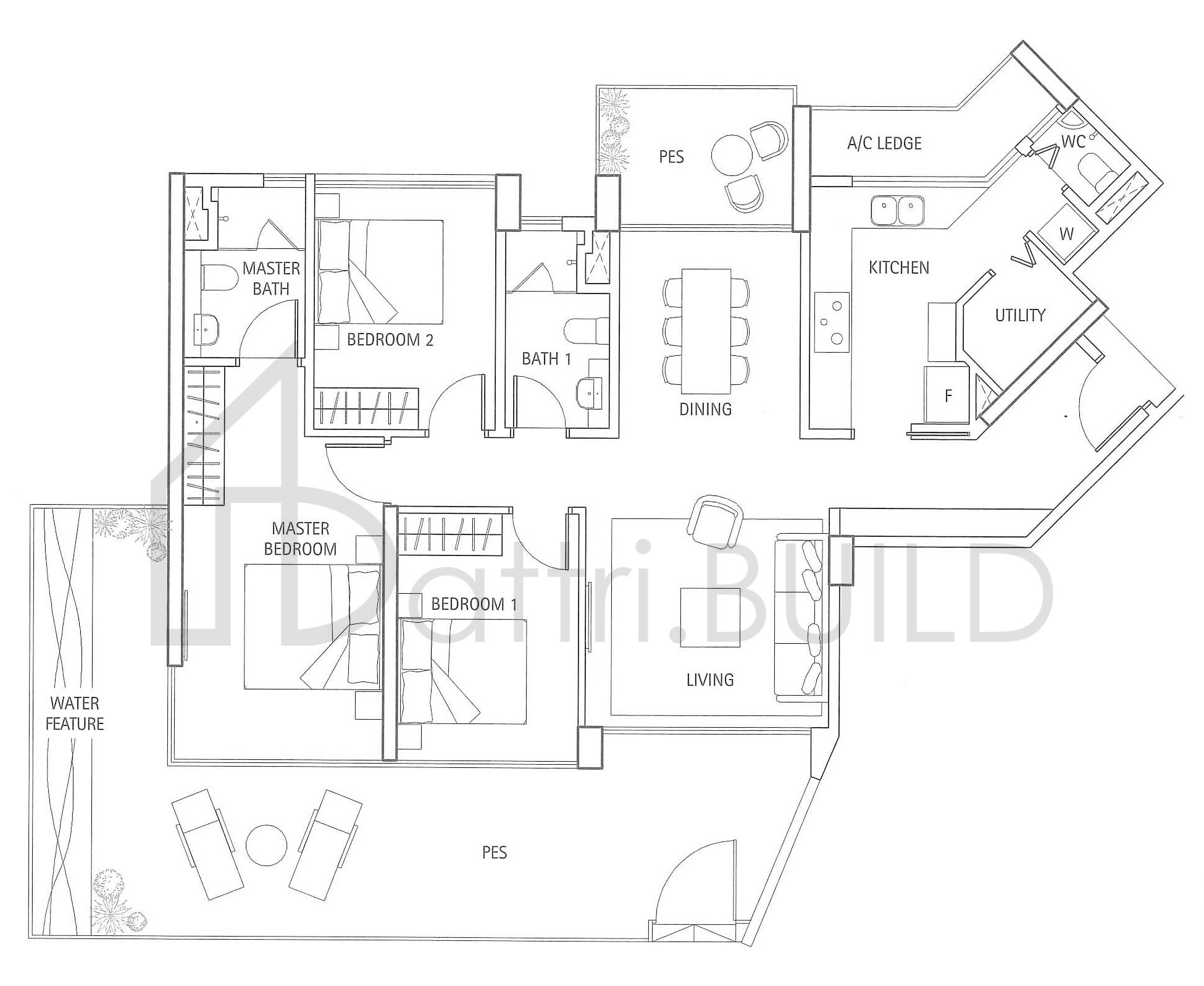 WATERBANK AT DAKOTA D1G floorplan (watermarked)