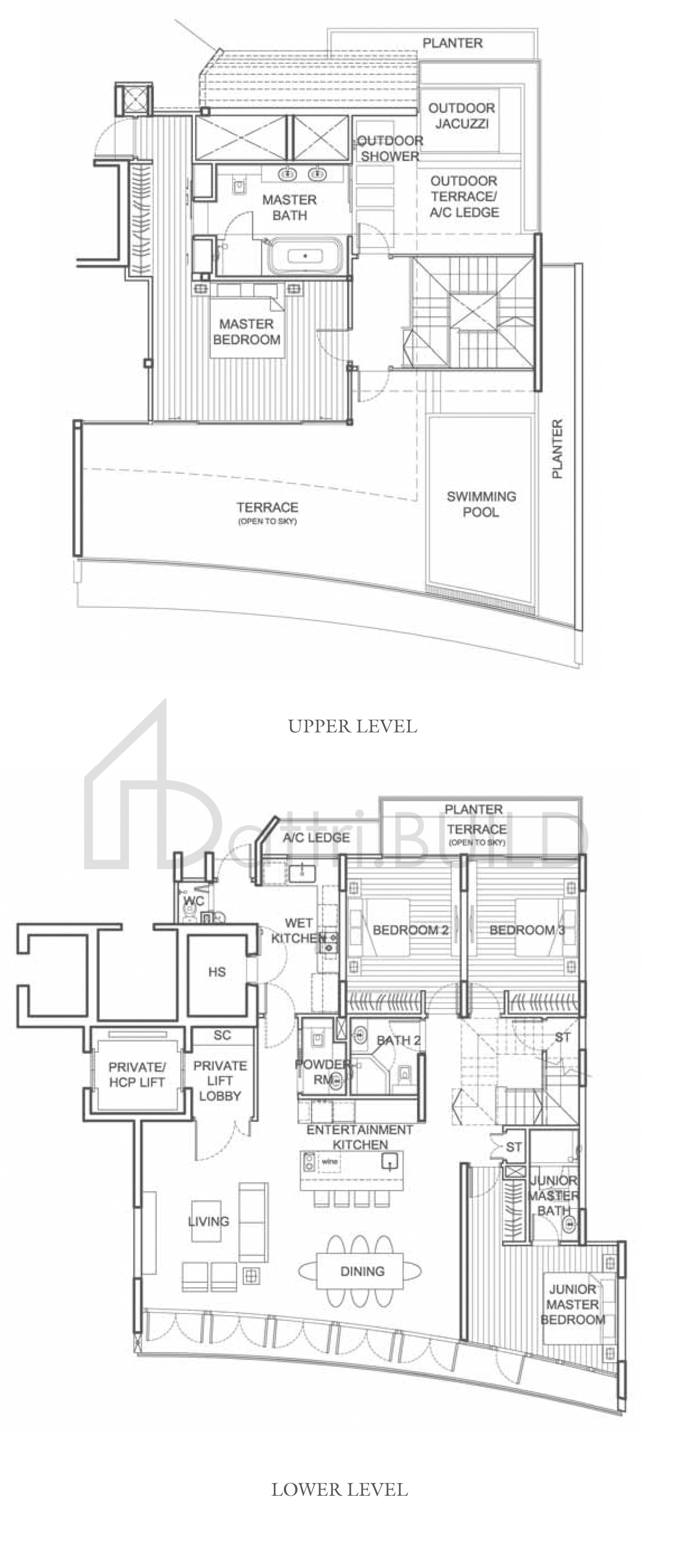 111 EMERALD HILL A2 floorplan (watermarked)