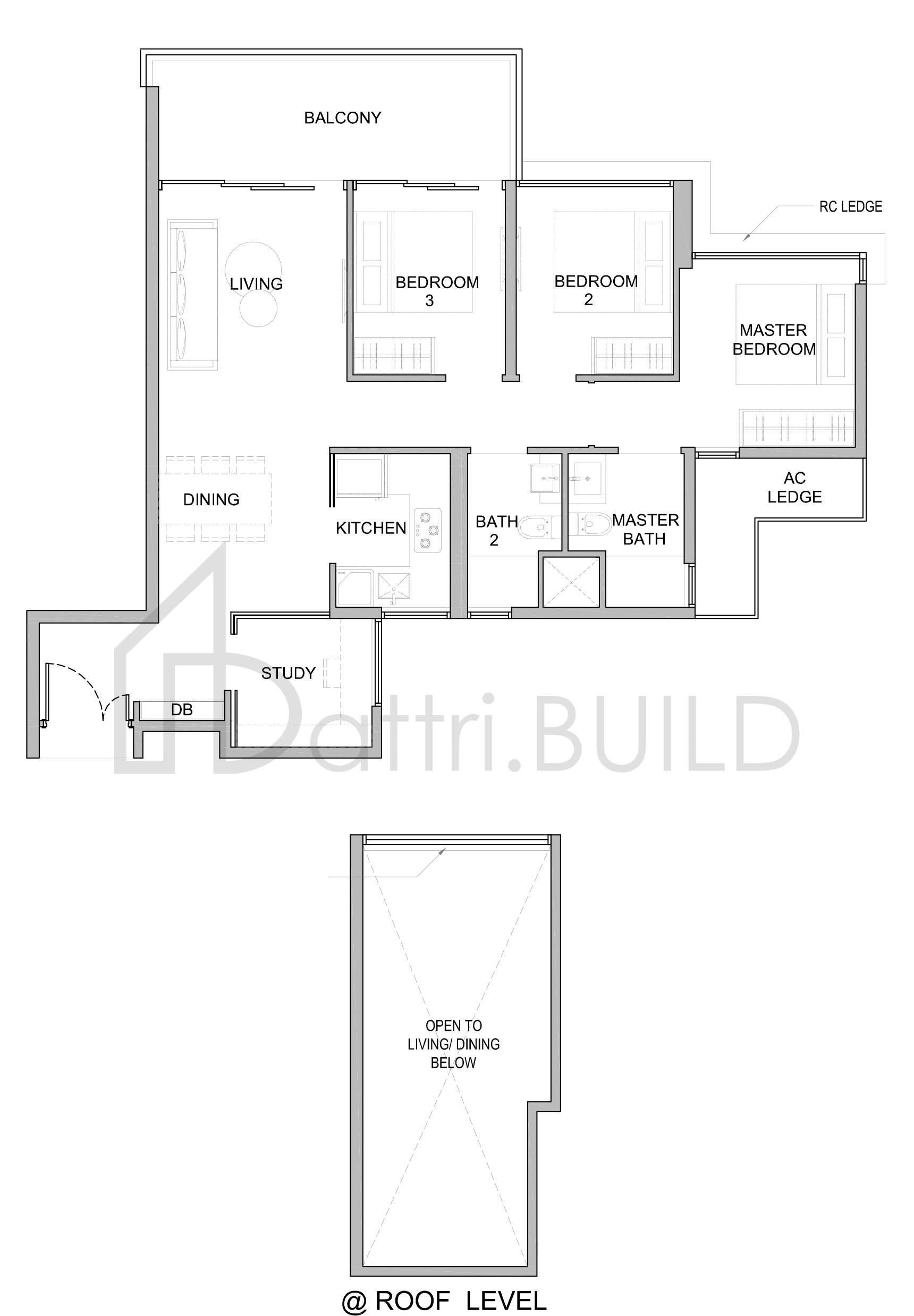 KINGSFORD WATERBAY C3a-PH floorplan (watermarked)