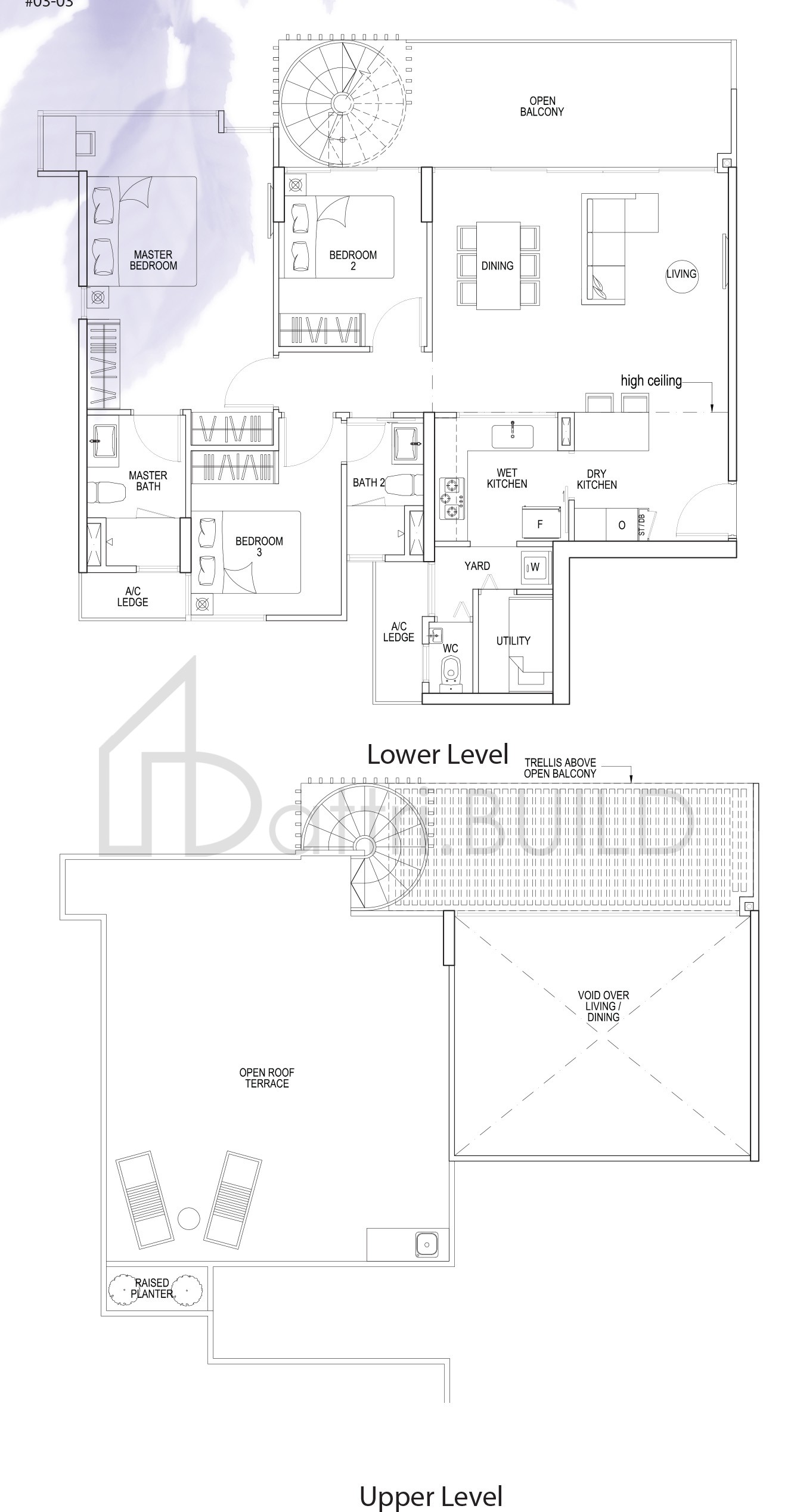 THE RAINFOREST B2aPH floorplan (watermarked)
