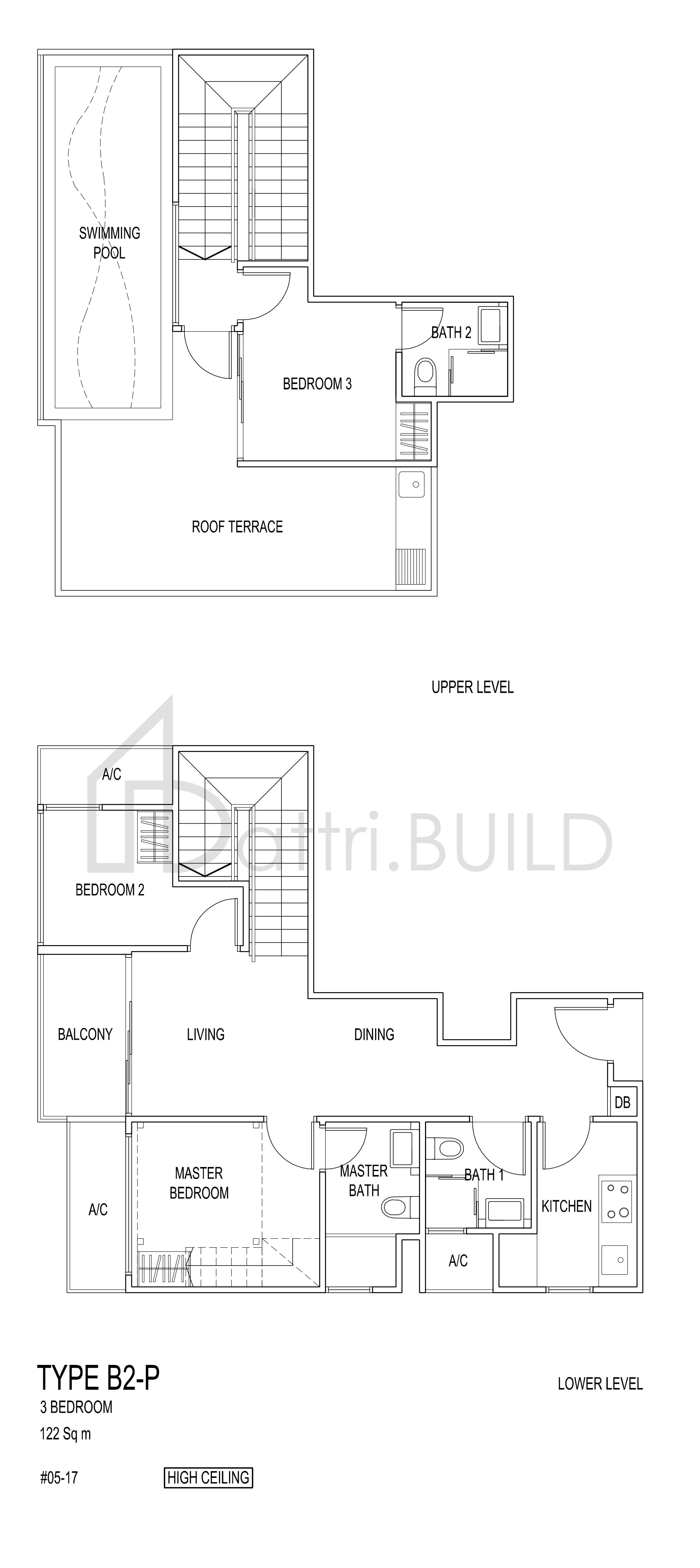 JADE RESIDENCES B2-P floorplan (watermarked)