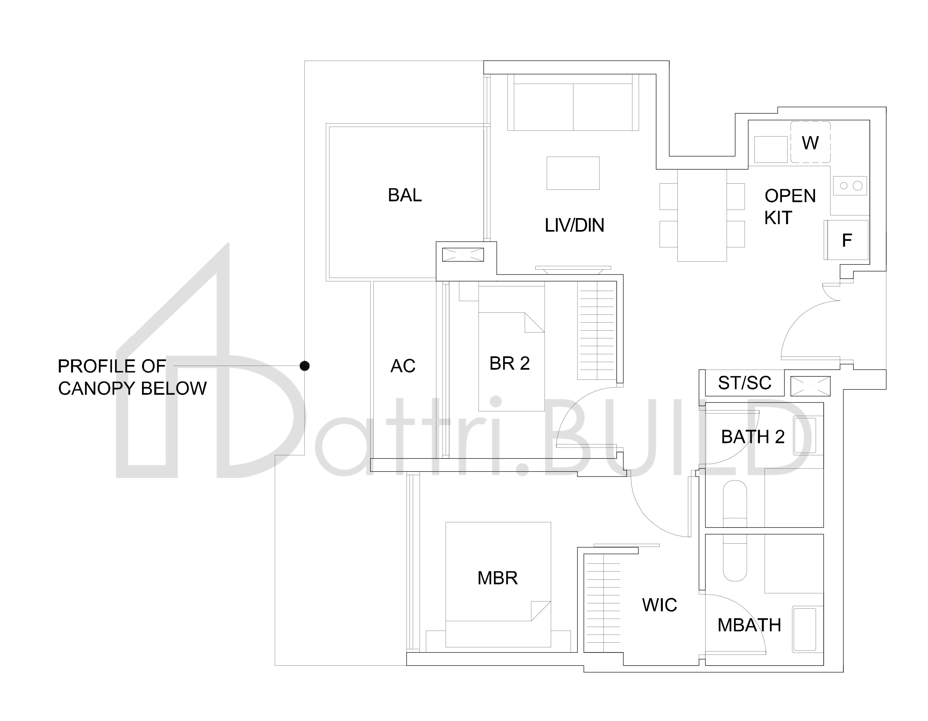 SKY VUE B1a1(2-br) floorplan (watermarked)