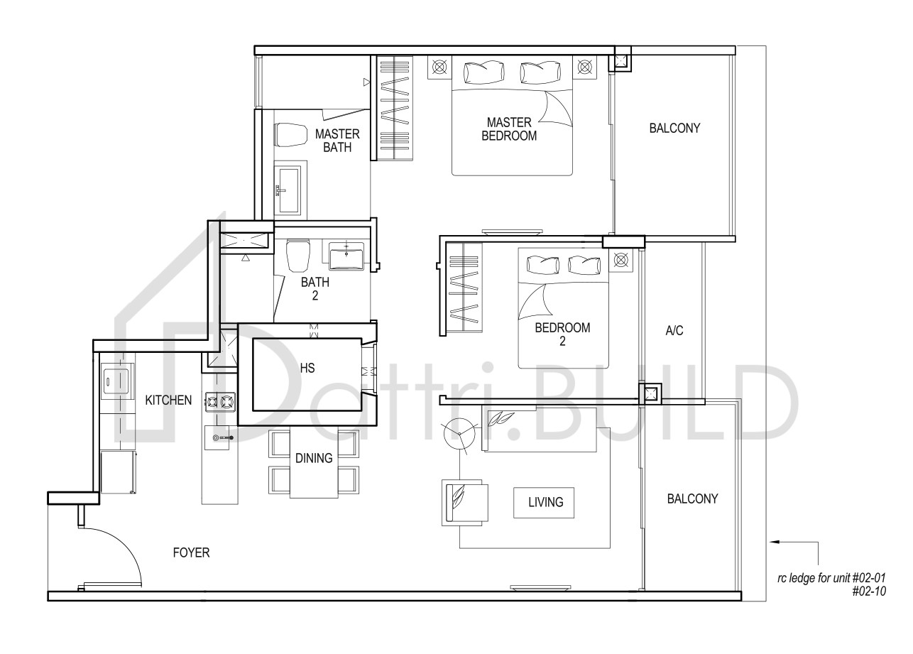 NIN RESIDENCE B1d floorplan (watermarked)