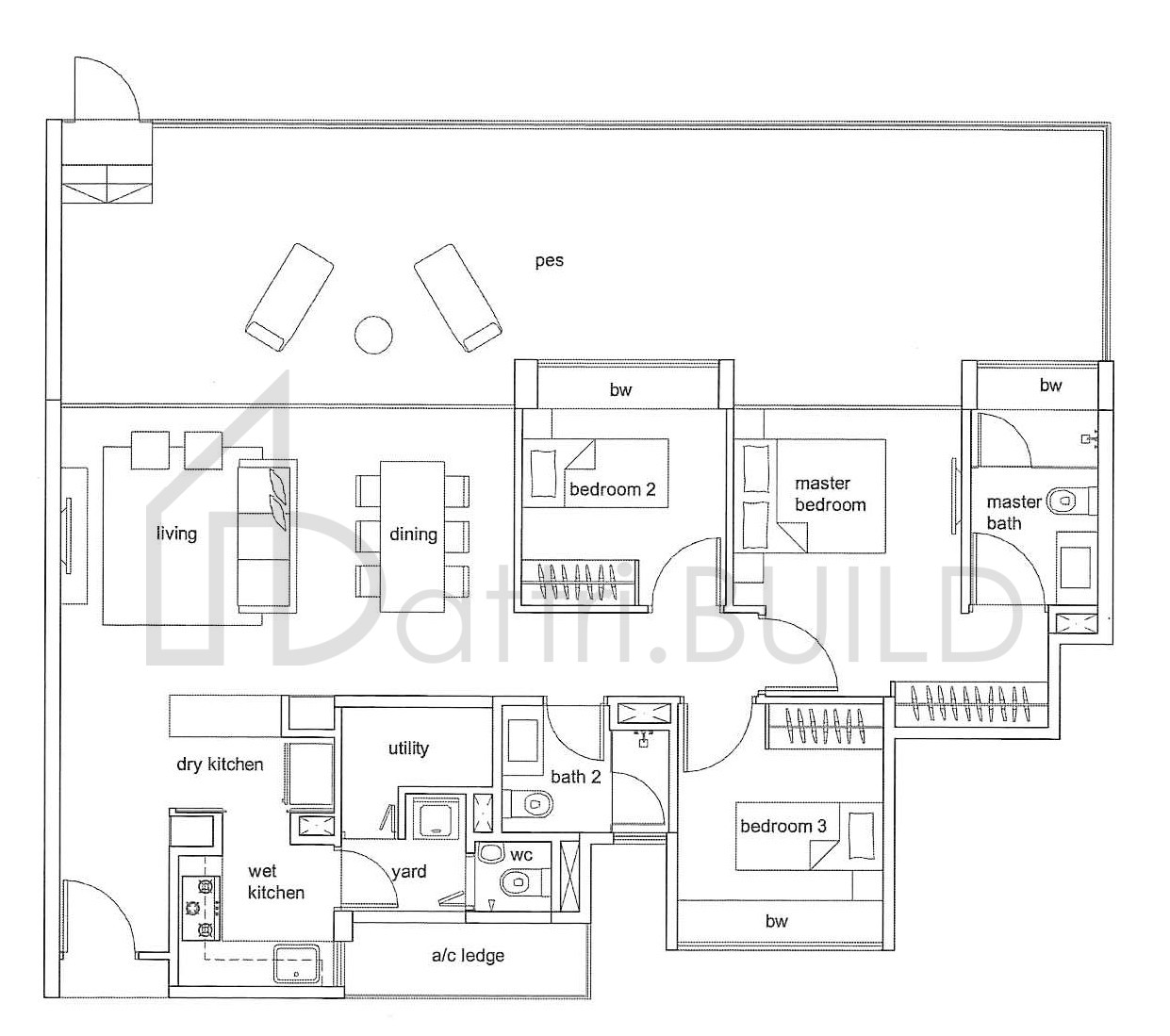 HUNDRED TREES C2-p floorplan (watermarked)