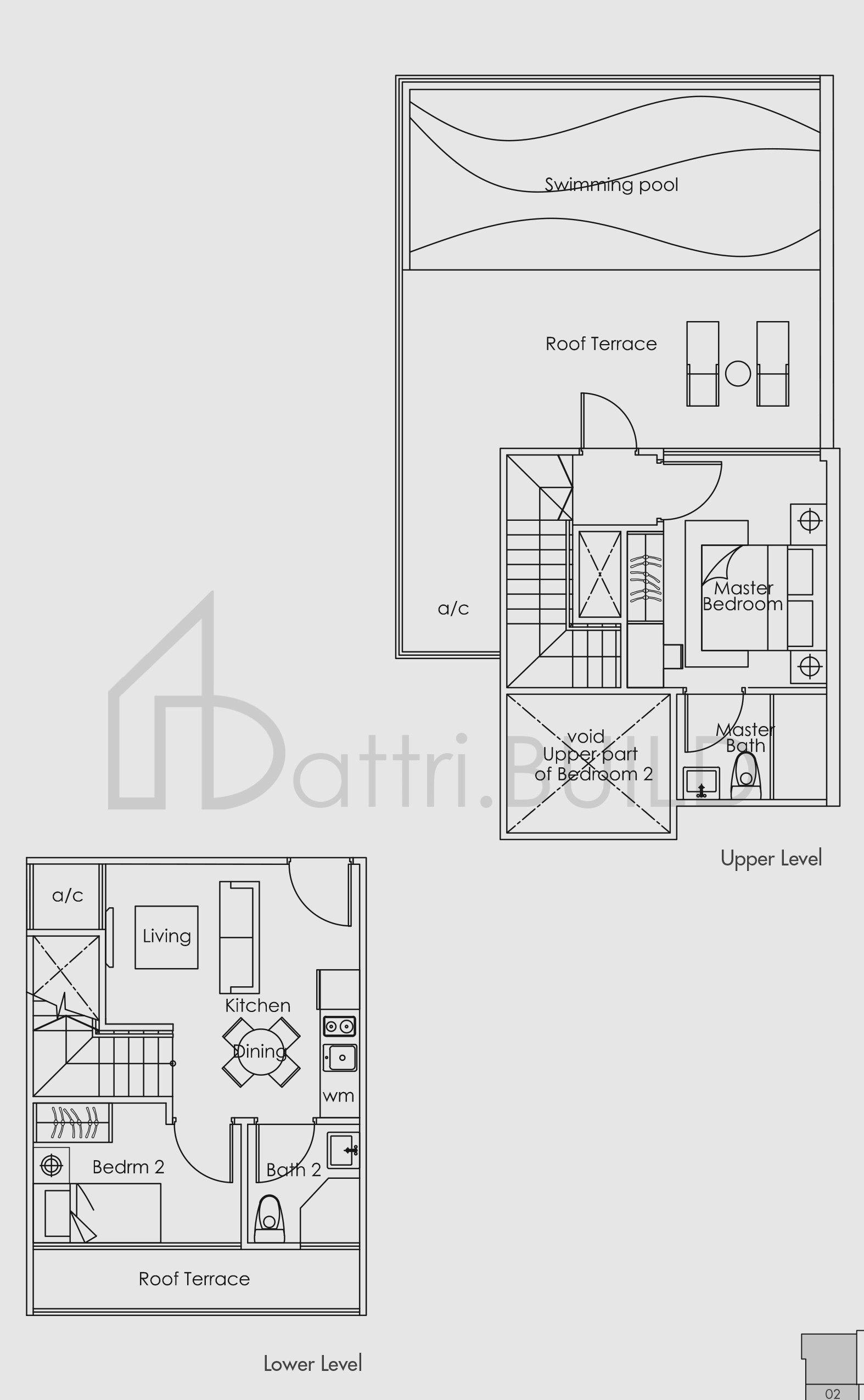 LOFT @ STEVENS PH-1 floorplan (watermarked)