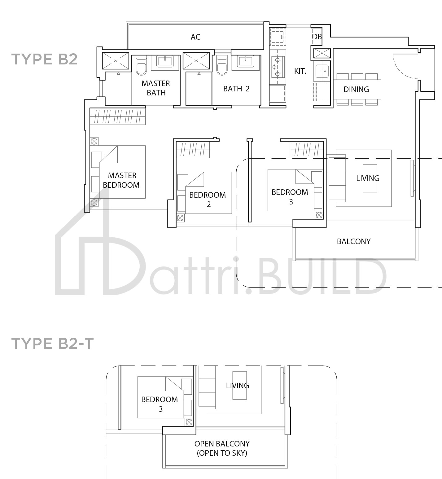 THE VALES B2-T floorplan (watermarked)