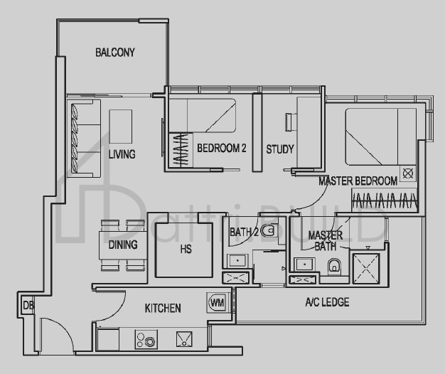 26 NEWTON C1 floorplan (watermarked)