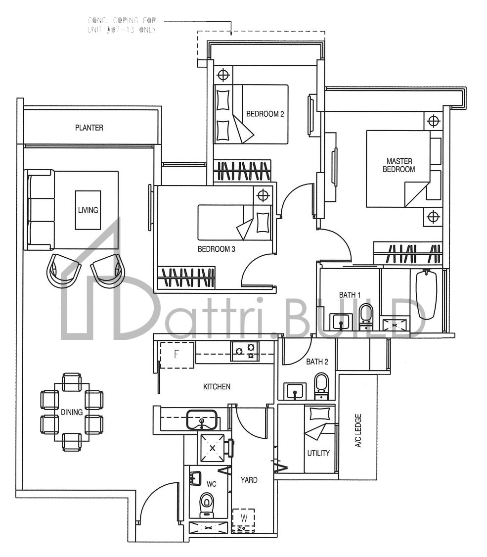 YEWTEE RESIDENCES C7 floorplan (watermarked)