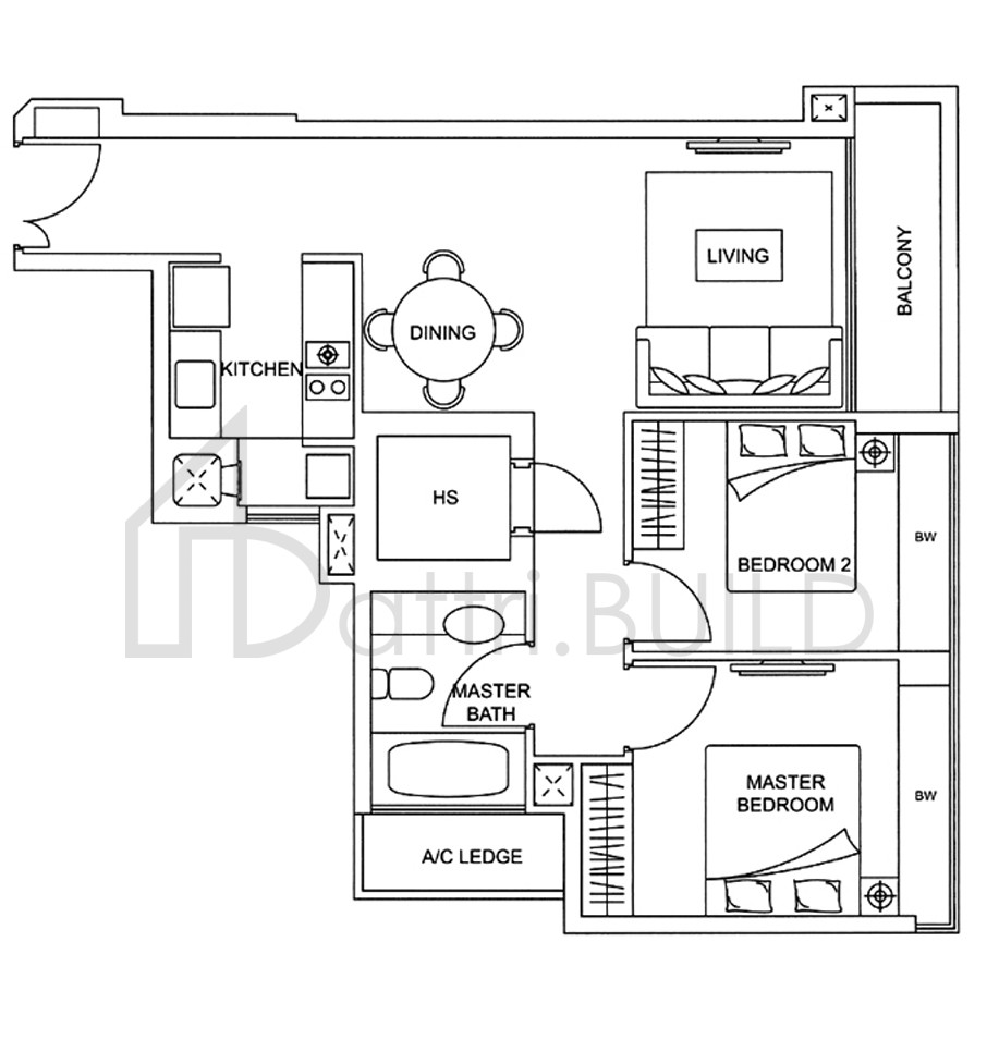 THE VISION A3 floorplan (watermarked)