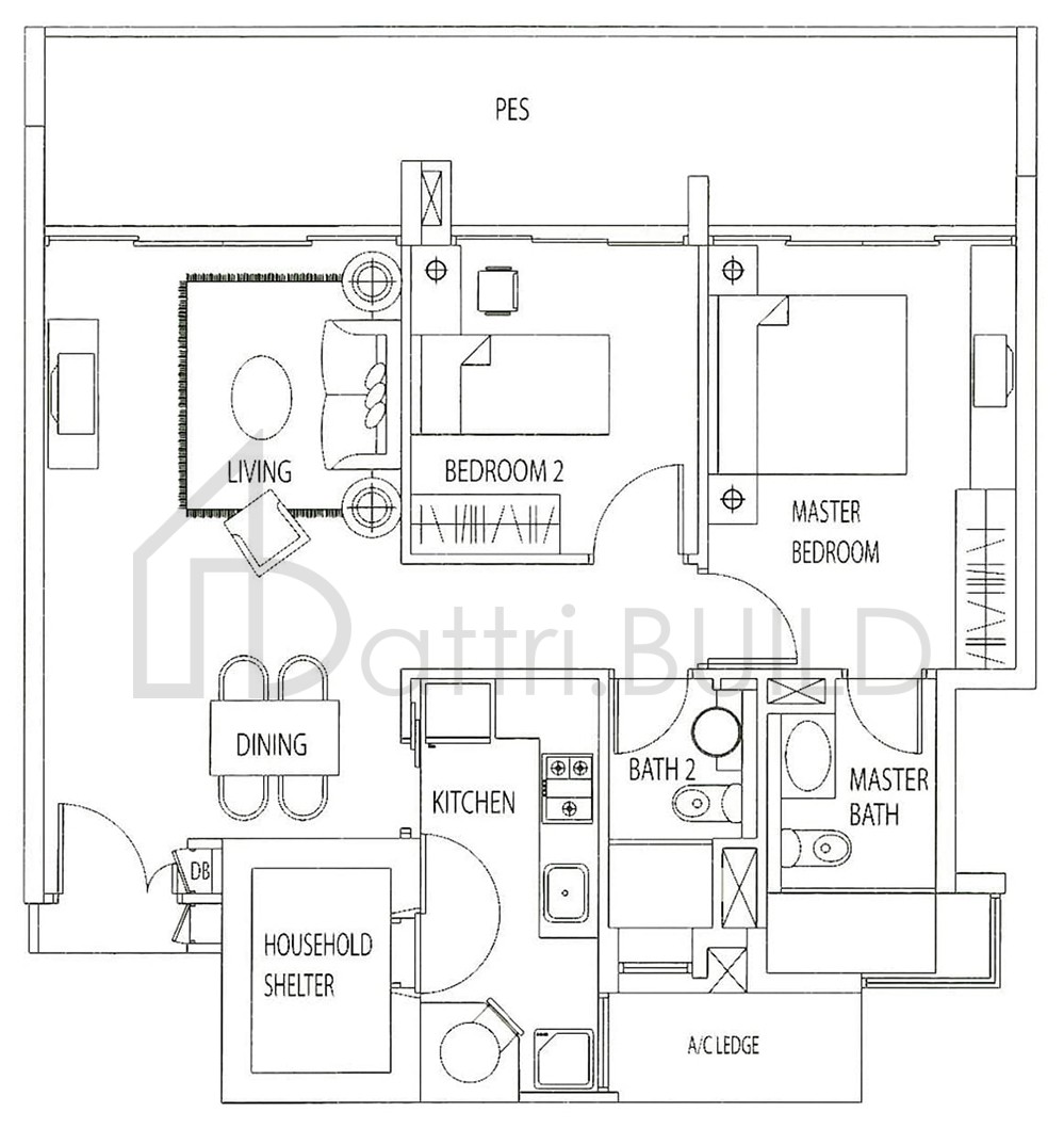 TANGERINE GROVE A1-P3 floorplan (watermarked)