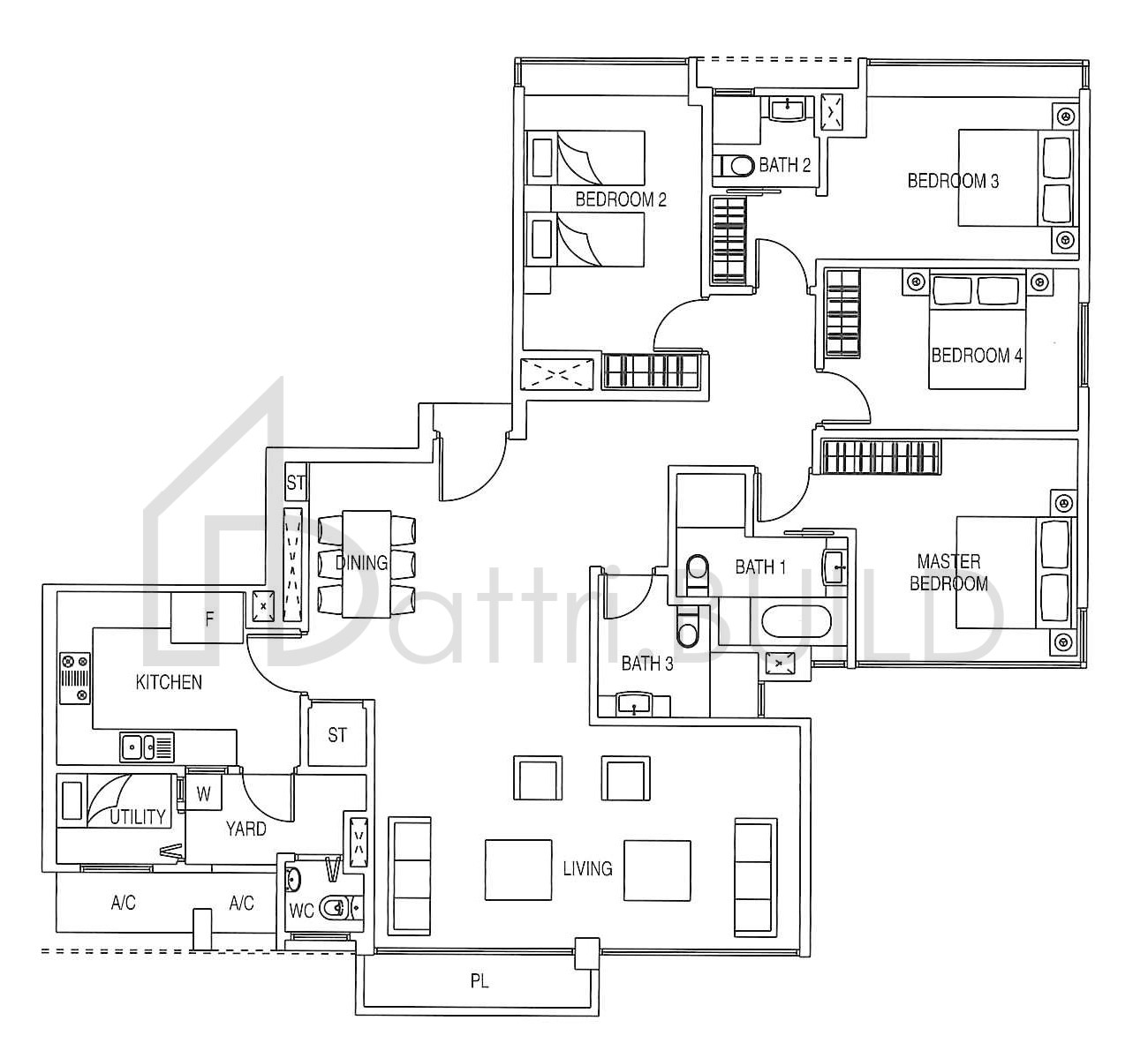 CITYLIGHTS F2a floorplan (watermarked)