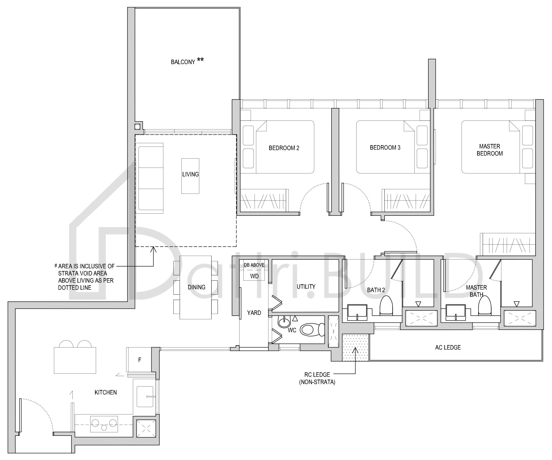 AFFINITY AT SERANGOON CD1(h) floorplan (watermarked)