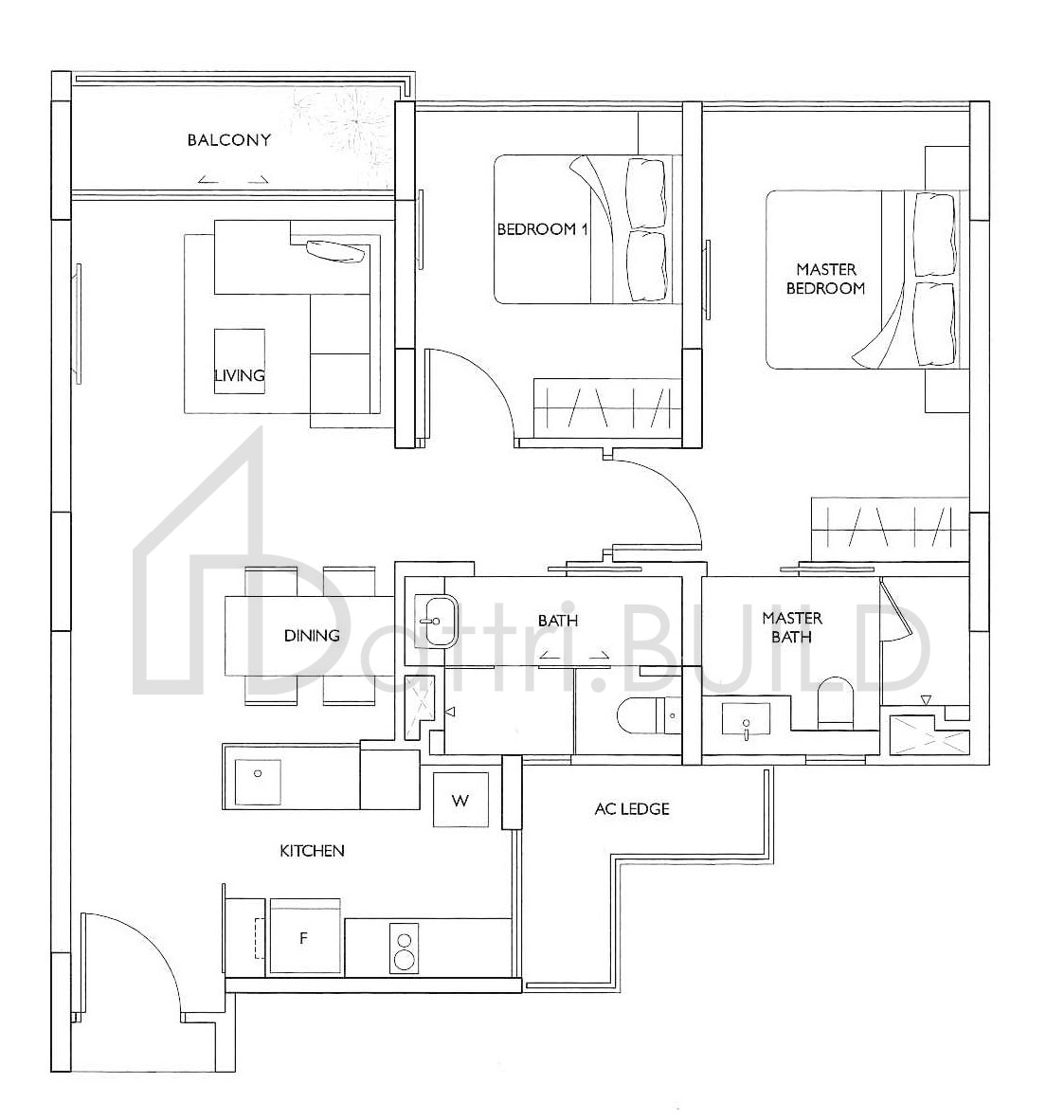 ARCHIPELAGO B1 floorplan (watermarked)