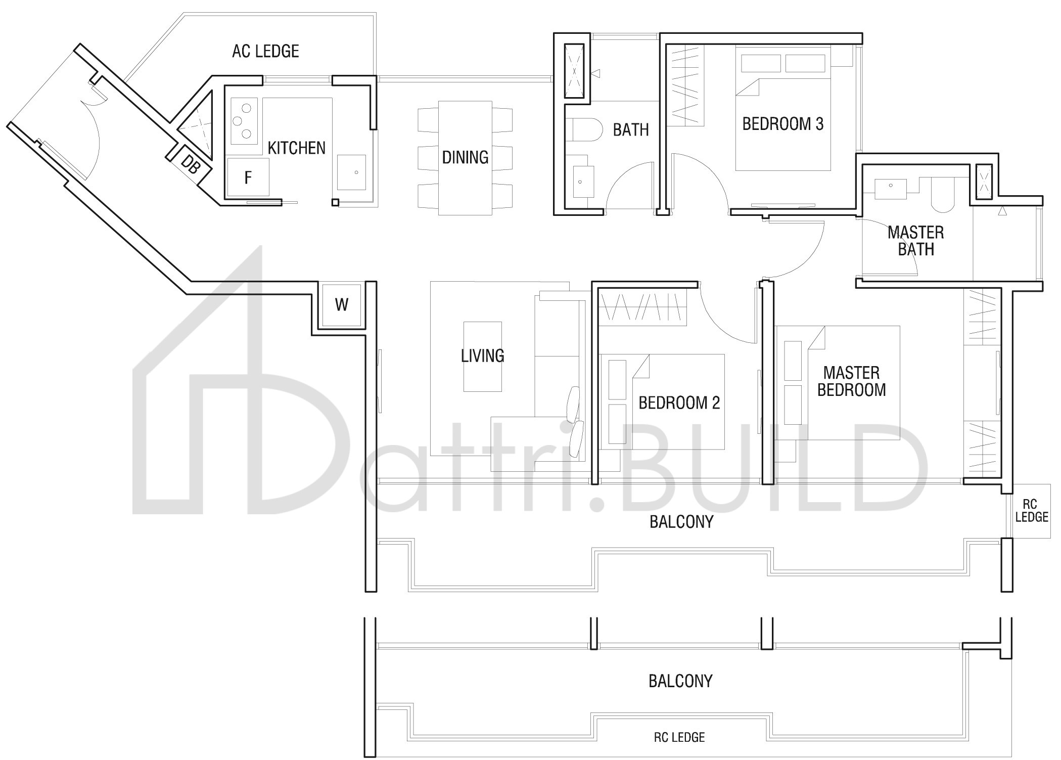 THOMSON THREE C1d floorplan (watermarked)