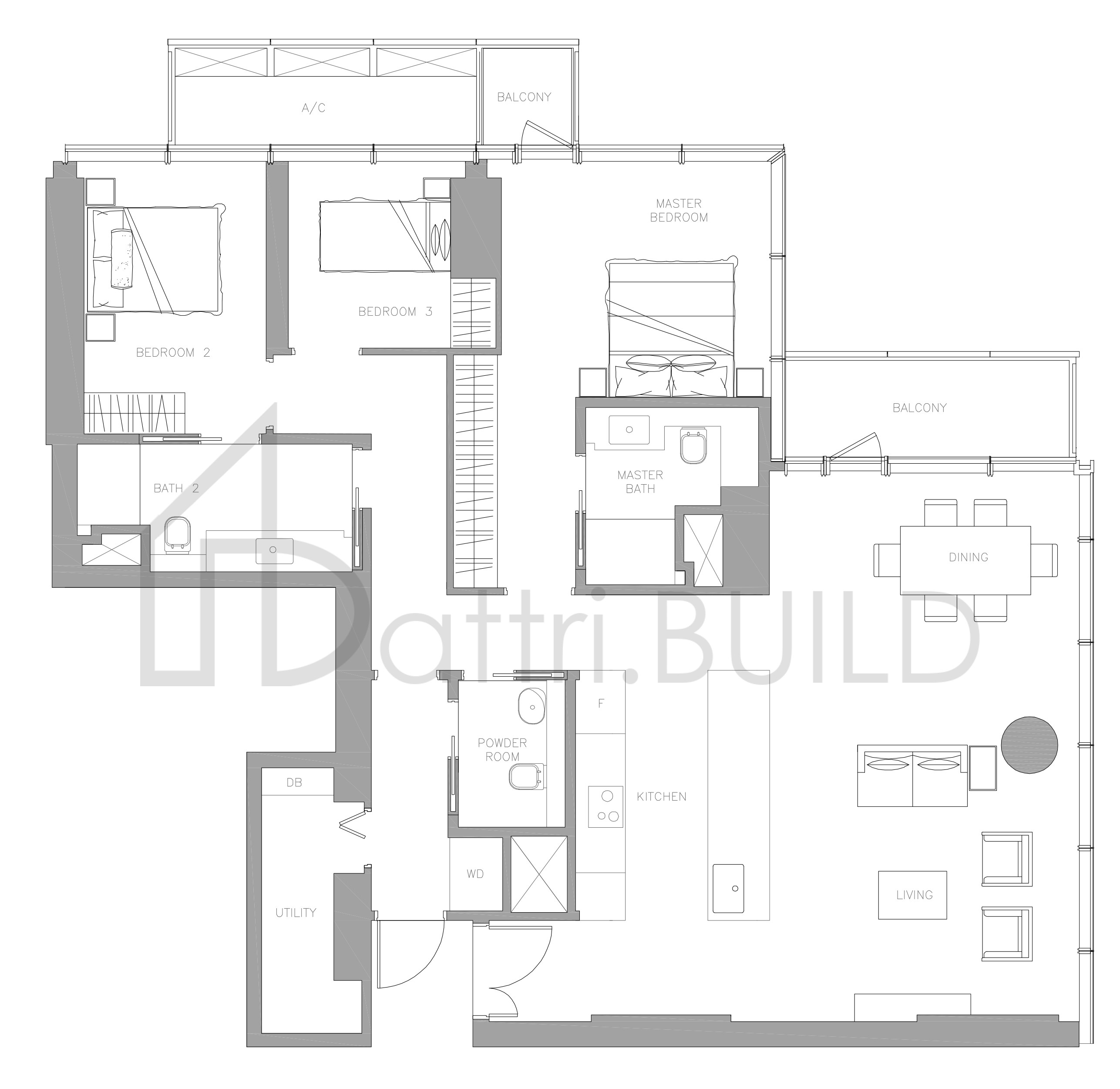 WALLICH RESIDENCE AT TANJONG PAGAR CENTRE A3-6-45 floorplan (watermarked)