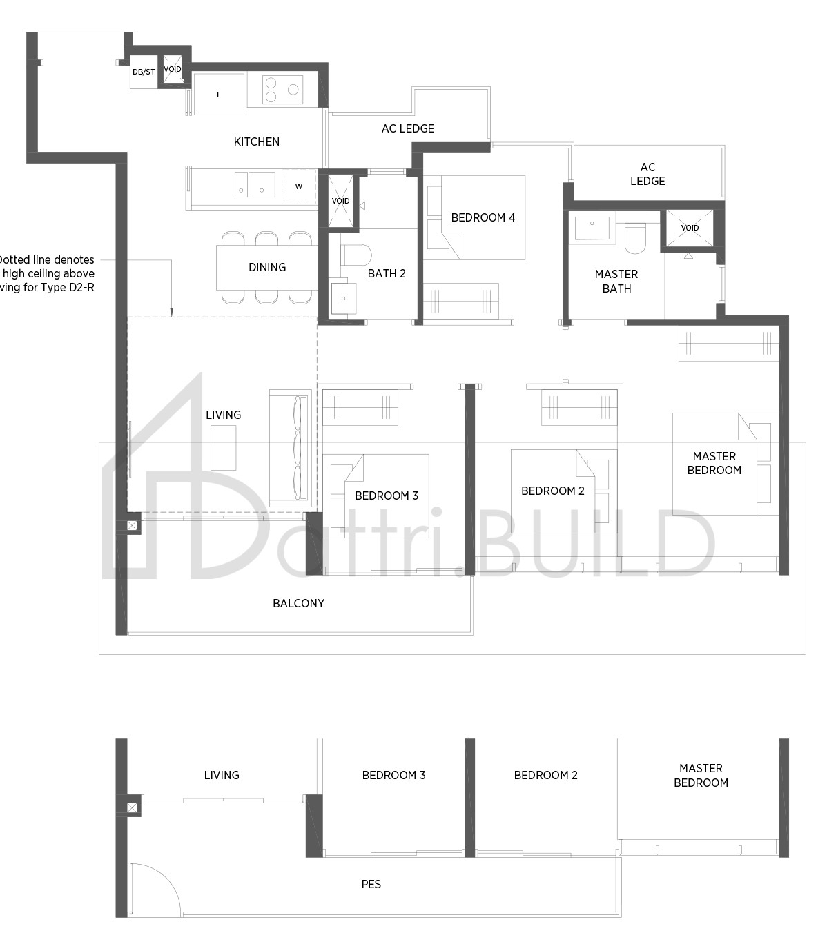 PARC ESTA D2 floorplan (watermarked)