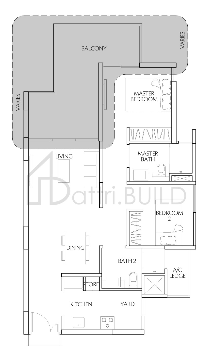 TERRASSE B-2 floorplan (watermarked)