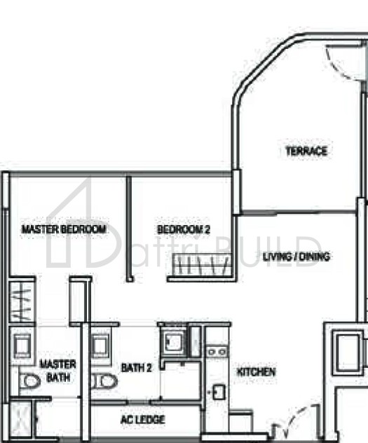 J GATEWAY B2-T floorplan (watermarked)