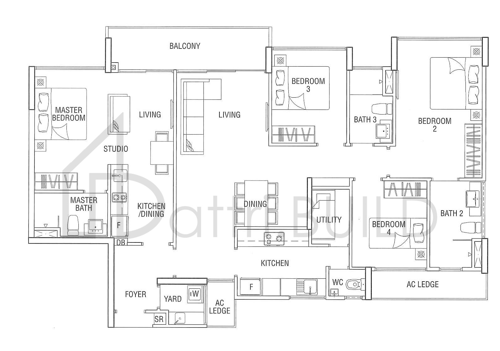 ESPARINA RESIDENCES C1 floorplan (watermarked)